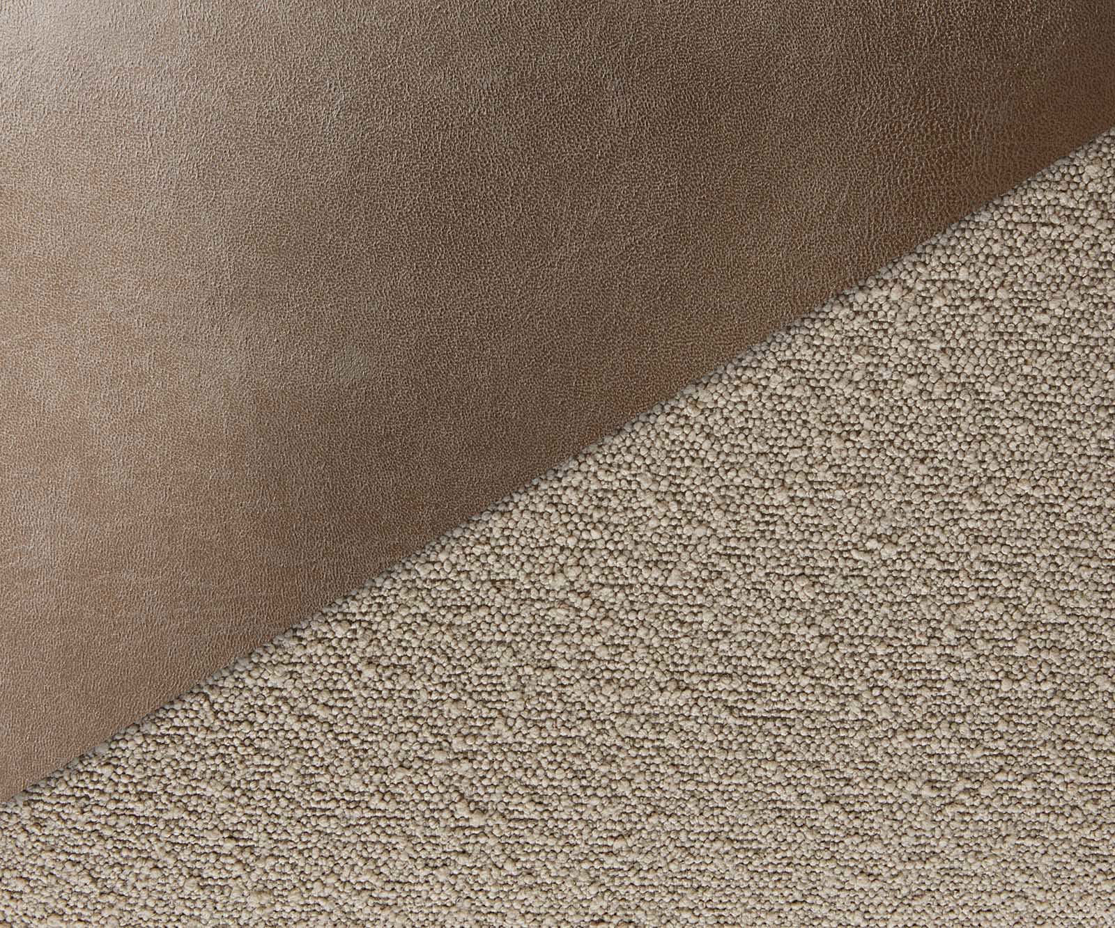 Freischwinger Alja-Flex mit Armlehnen Materialmix Schlamm Freischwinger flach Effektfinish Titan Taschenfederkern 2