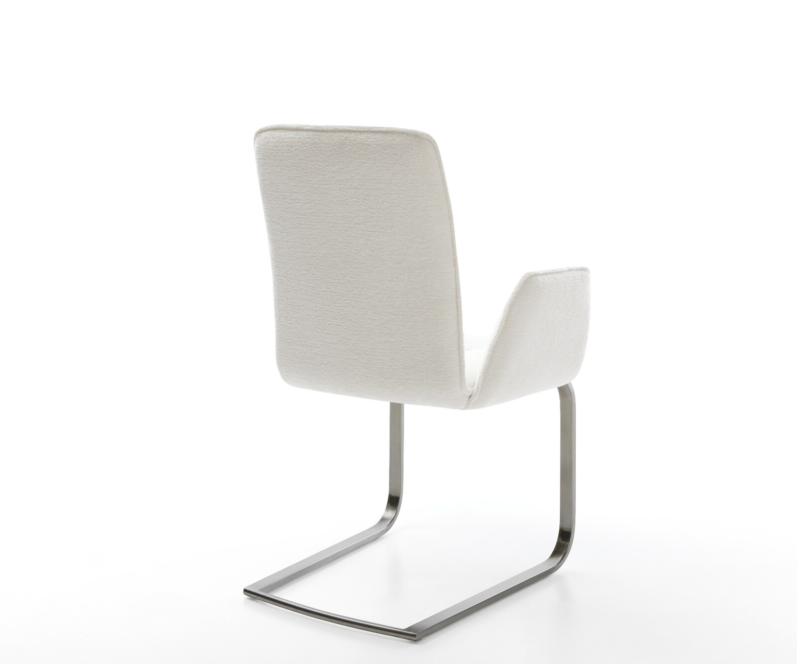 Freischwinger Vinja-Flex Bouclé Soft Beige Freischwinger flach Graphit 4