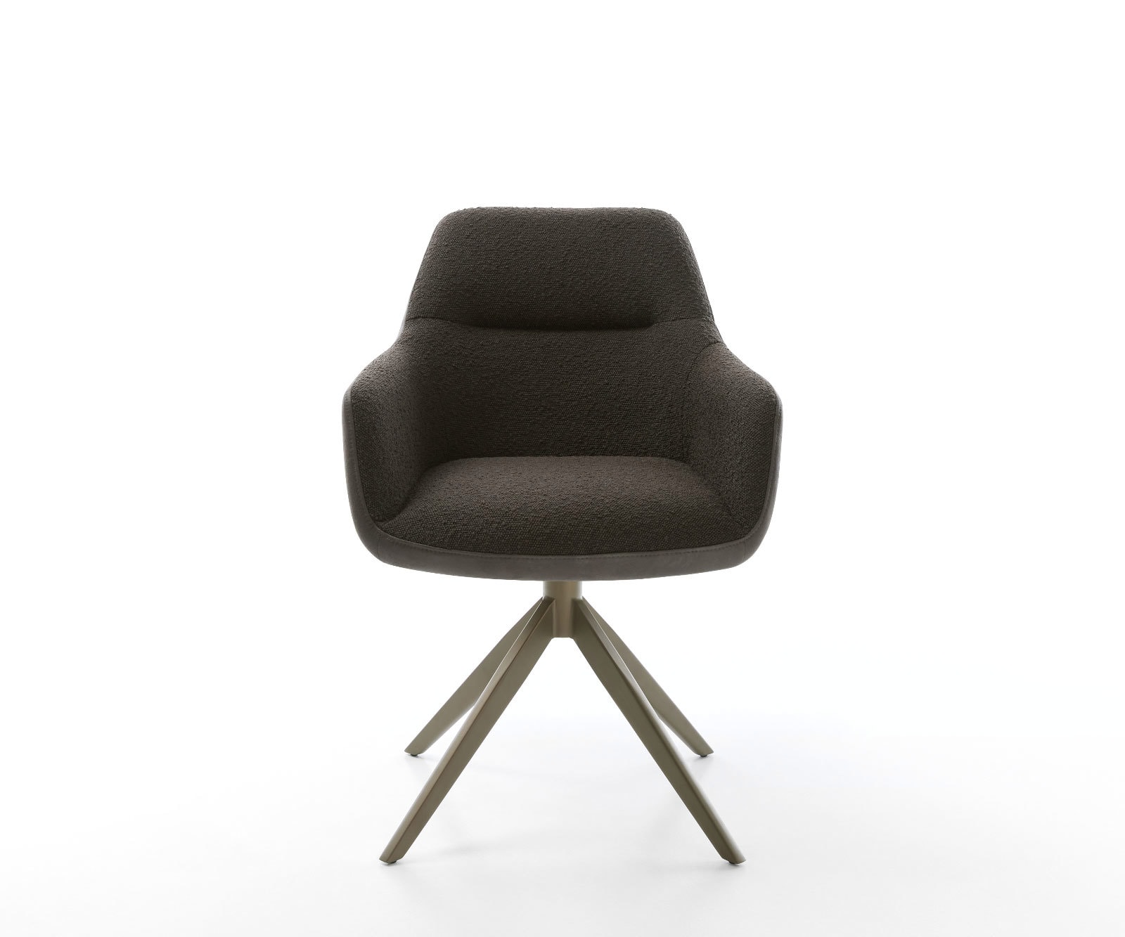 Drehstuhl Pejo-Flex Materialmix Schwarz Kreuzgestell breit Effektfinish Titan 360° drehbar Wippfunktion Taschenfederkern 1 Drehstuhl Pejo-Flex Materialmix Schwarz Kreuzgestell breit Effektfinish Titan 360° drehbar Wippfunktion Taschenfederkern 1