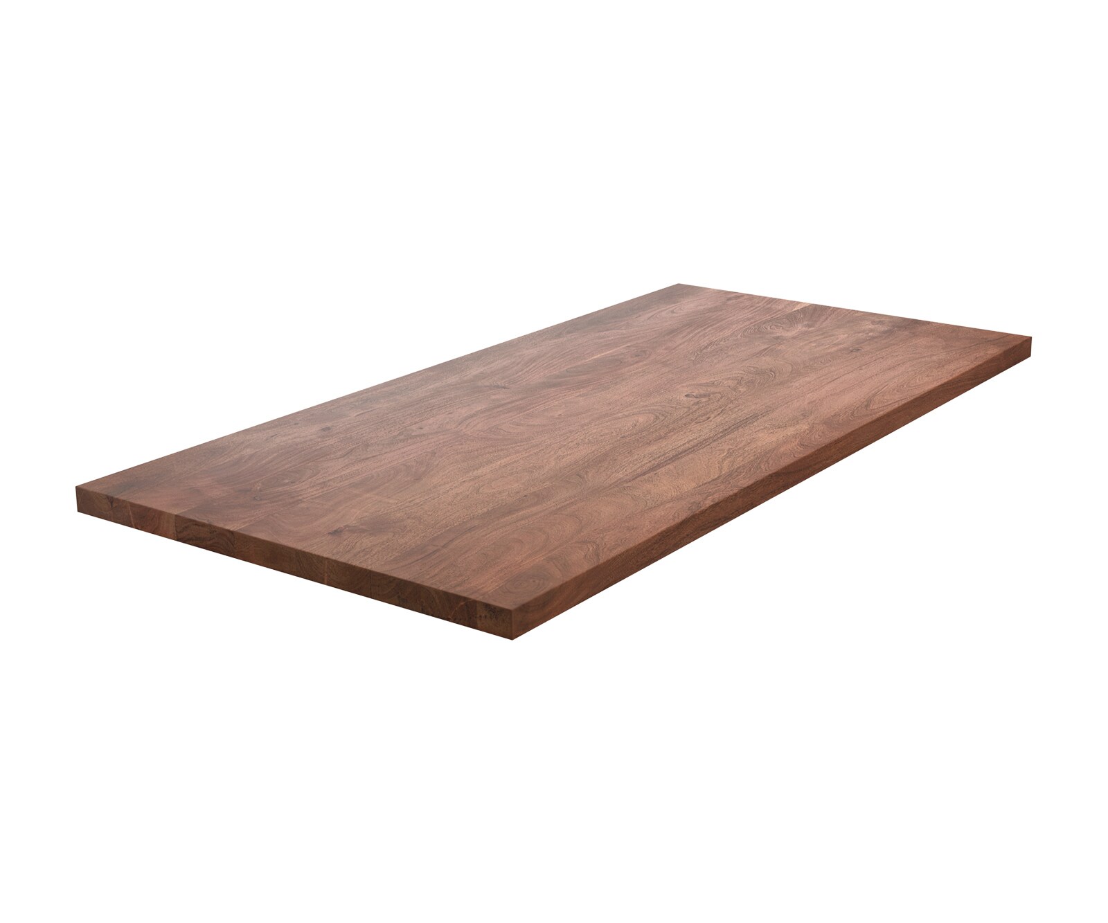 Esstischplatte Edge 200x100cm XL Akazie Braun