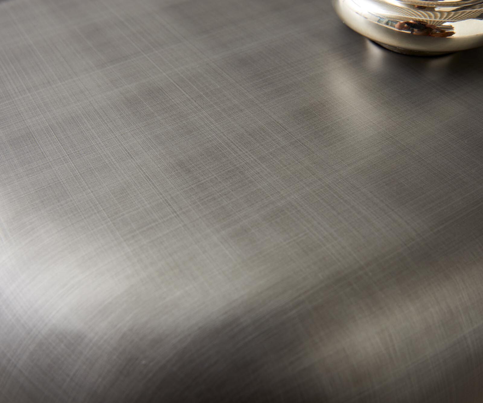 Couchtisch Caramia 65x55 cm Metallic Silber 3