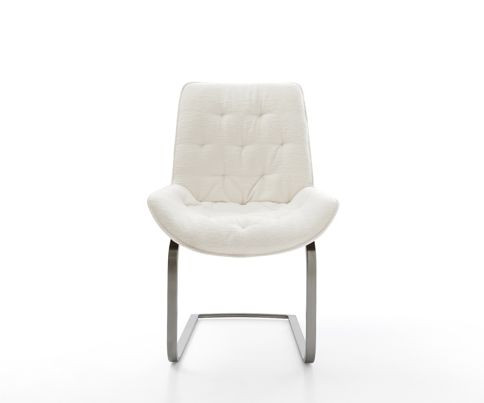 Freischwinger Taimi-Flex Bouclé Soft Beige Freischwinger flach Graphit 2