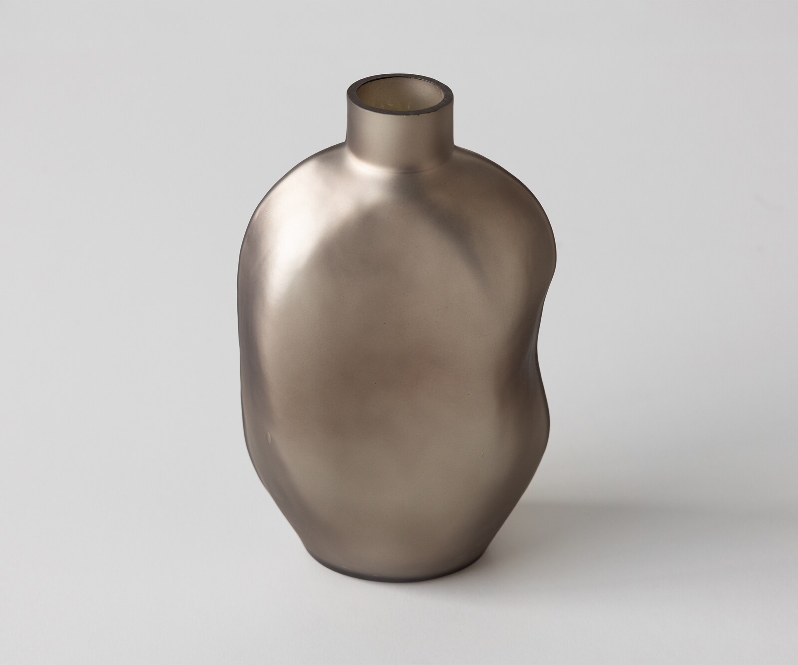 Vase Mireva B15 x T9 x H27 cm Glas Opal Mundgeblasen 4
