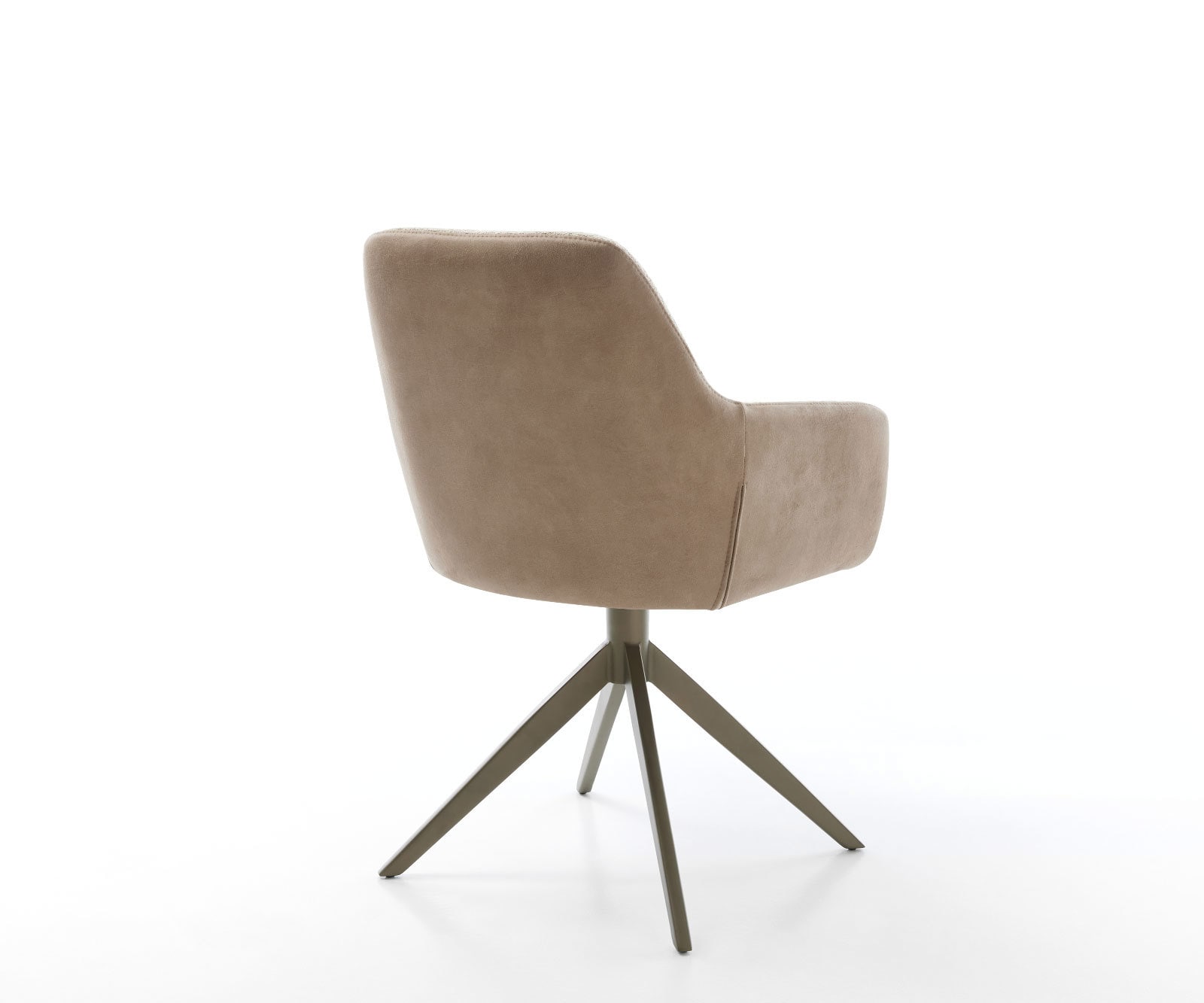 Drehstuhl Pejo-Flex Materialmix Schlamm Kreuzgestell breit Effektfinish Titan 360° drehbar Taschenfederkern 4 Drehstuhl Pejo-Flex Materialmix Schlamm Kreuzgestell breit Effektfinish Titan 360° drehbar Taschenfederkern 4