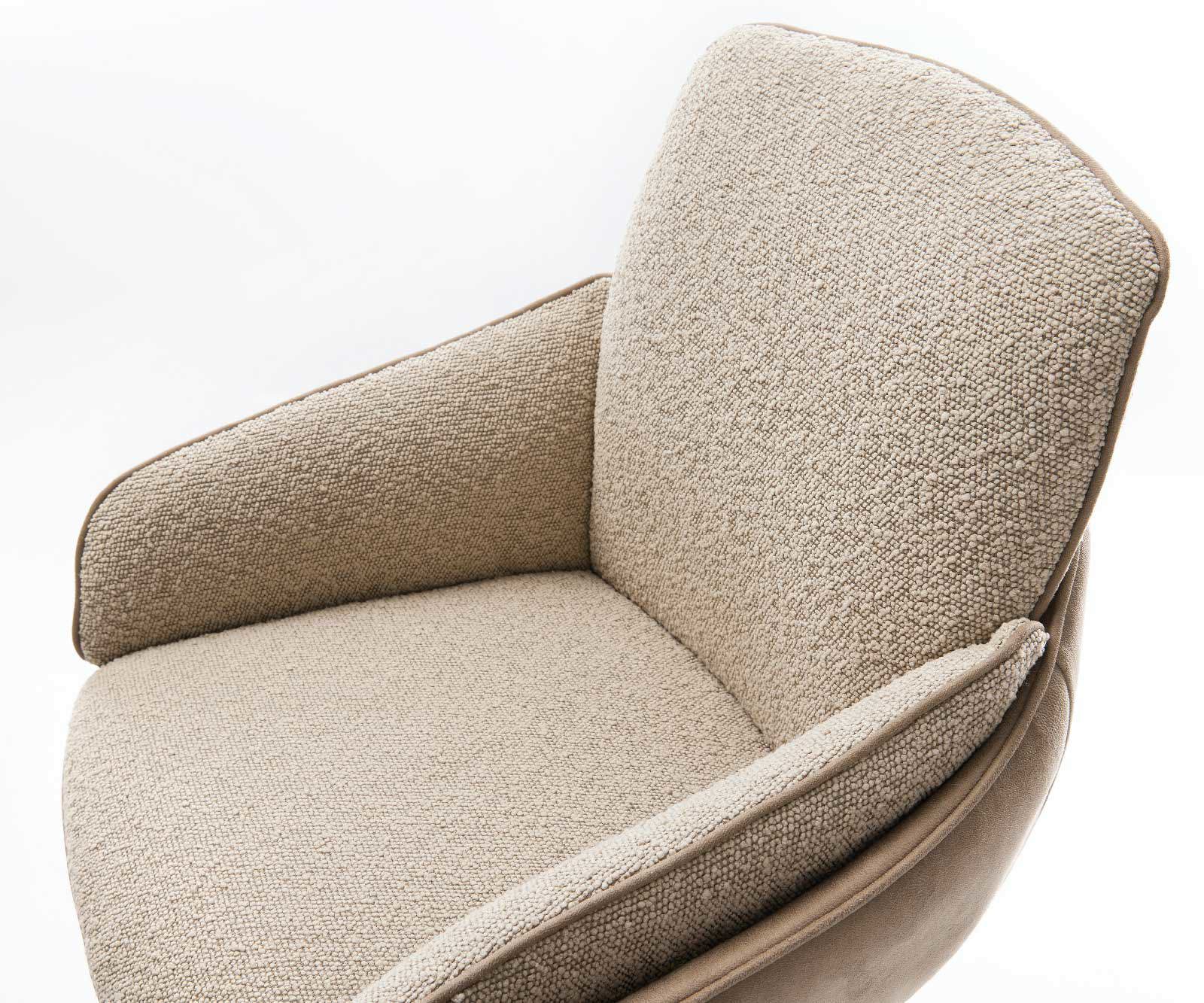 Barstuhl Luan-Flex Materialmix Schlamm Drehfuß höhenverstellbar Metall drehbar Taschenfederkern 3 Barstuhl Luan-Flex Materialmix Schlamm Drehfuß höhenverstellbar Metall drehbar Taschenfederkern 3