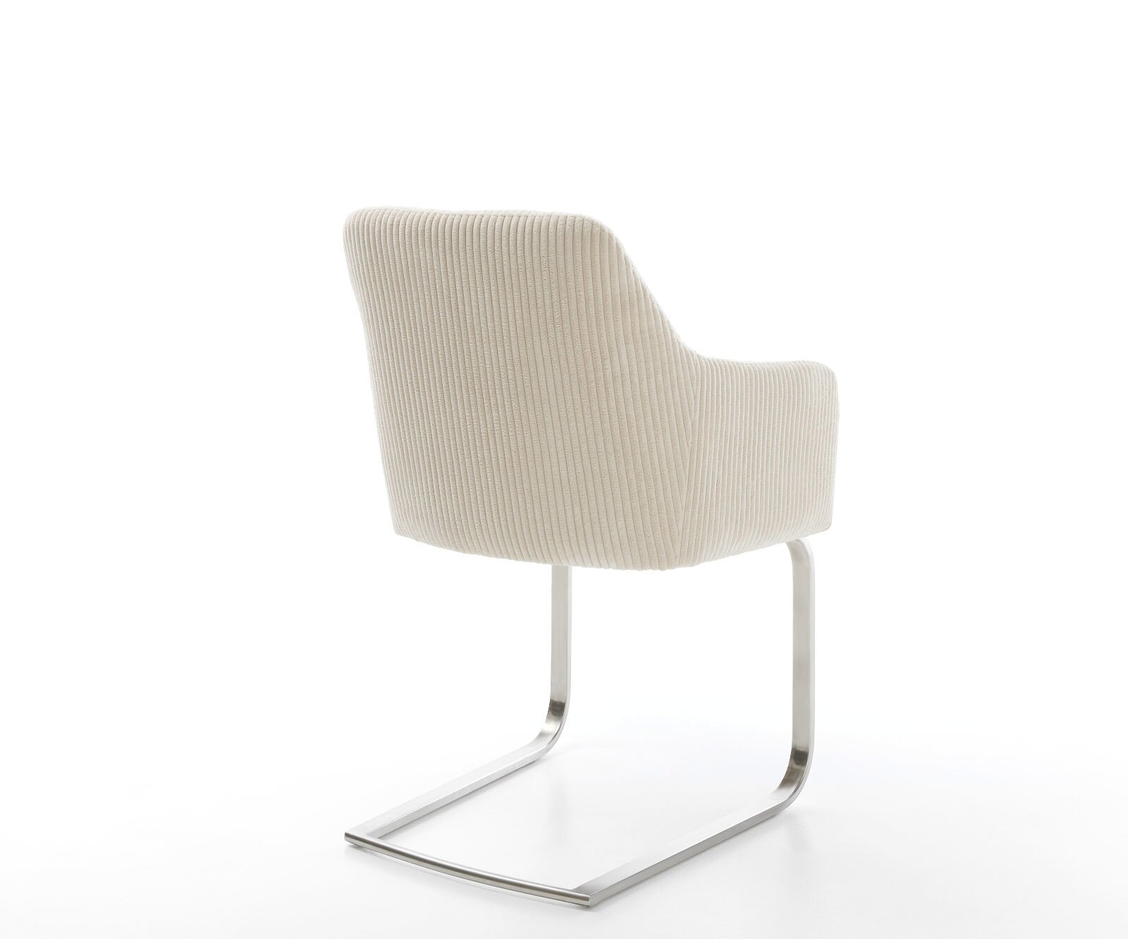 Freischwinger Greg-Flex Cord Beige Freischwinger flach Edelstahl Taschenfederkern 4