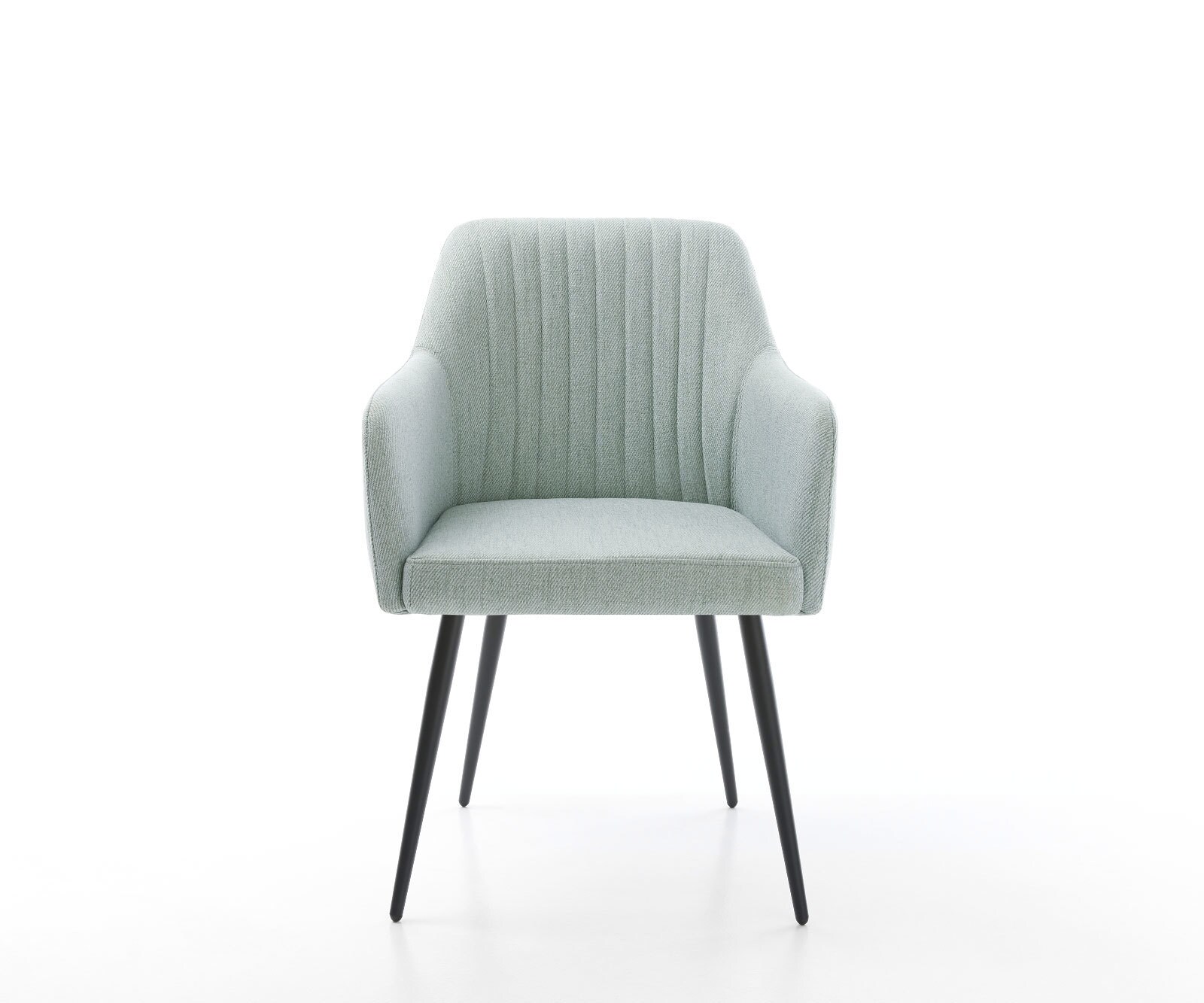 Esszimmerstuhl Greg-Flex Stripes Mint 4-Fuß konisch Schwarz Taschenfederkern 1 Esszimmerstuhl Greg-Flex Stripes Mint 4-Fuß konisch Schwarz Taschenfederkern 1