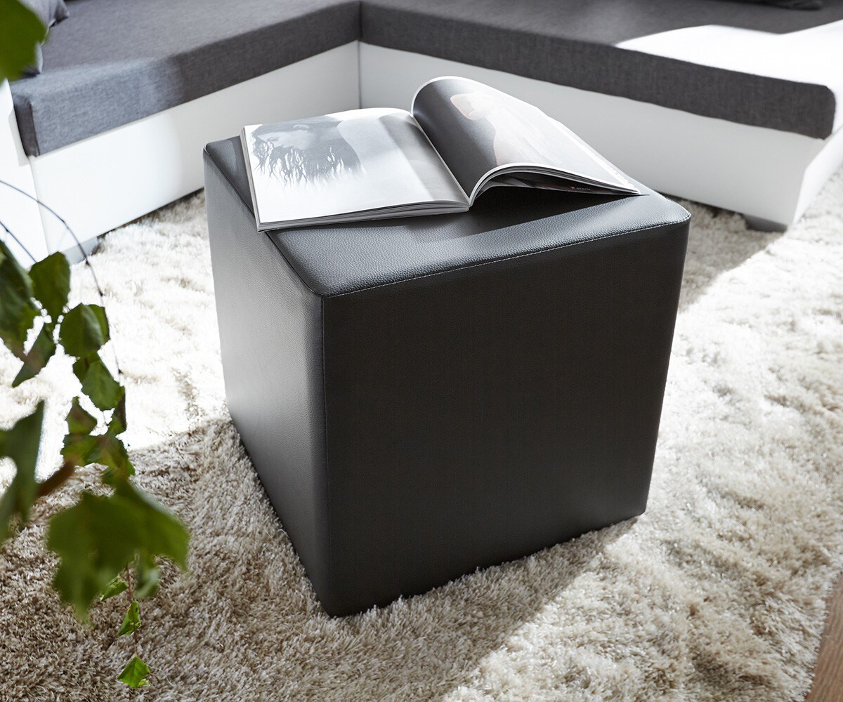 Sitzhocker Dado 45x45 cm Hocker Sitzwürfel Würfelhocker 3