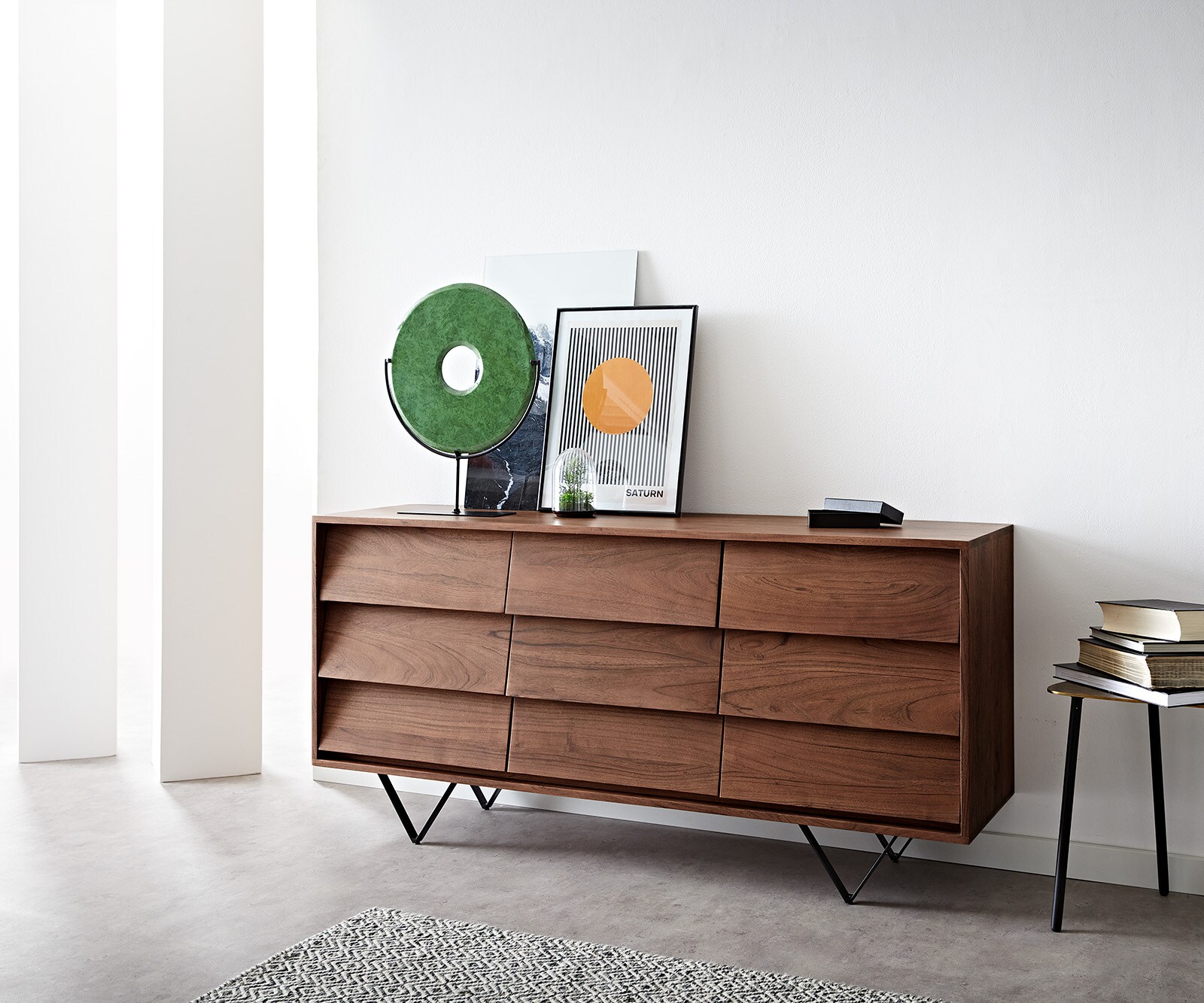 Sideboard Eloi Akazie Massiv  4