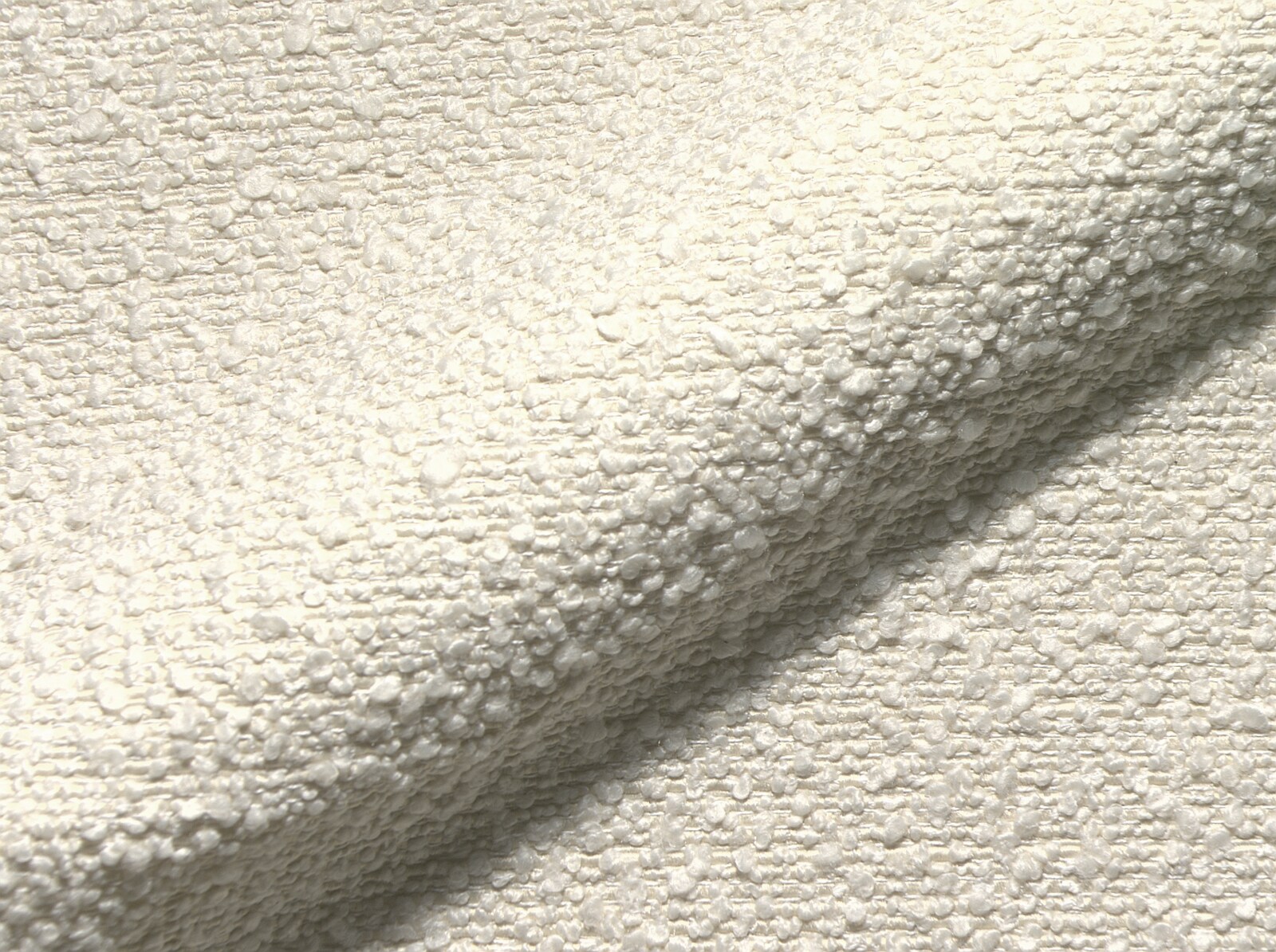 Megasofa Estrea 500x250 cm Bouclé Creme-weiß Rundsofa 3