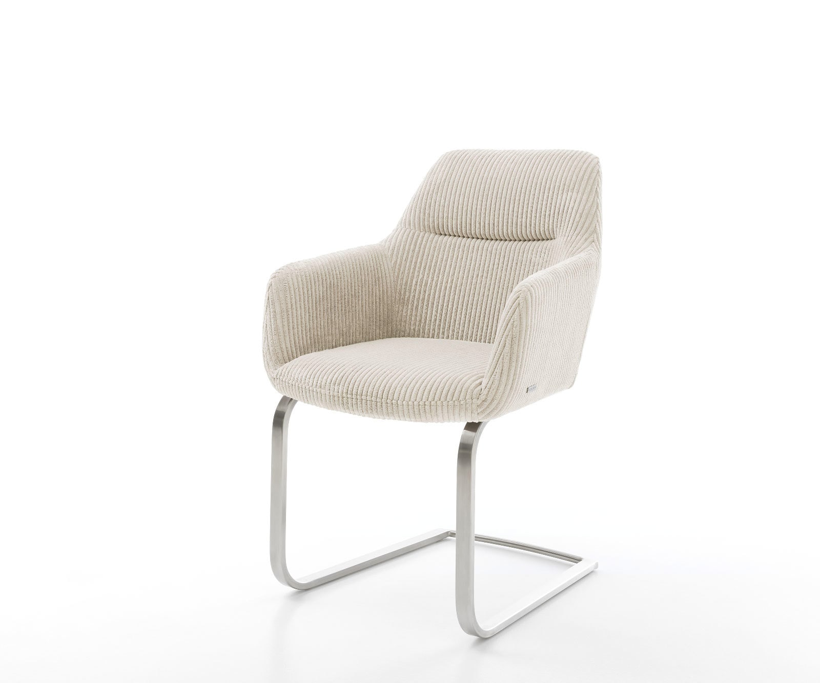 Freischwinger Pejo-Flex Cord Beige Freischwinger flach Edelstahl Taschenfederkern Freischwinger Pejo-Flex Cord Beige Freischwinger flach Edelstahl Taschenfederkern