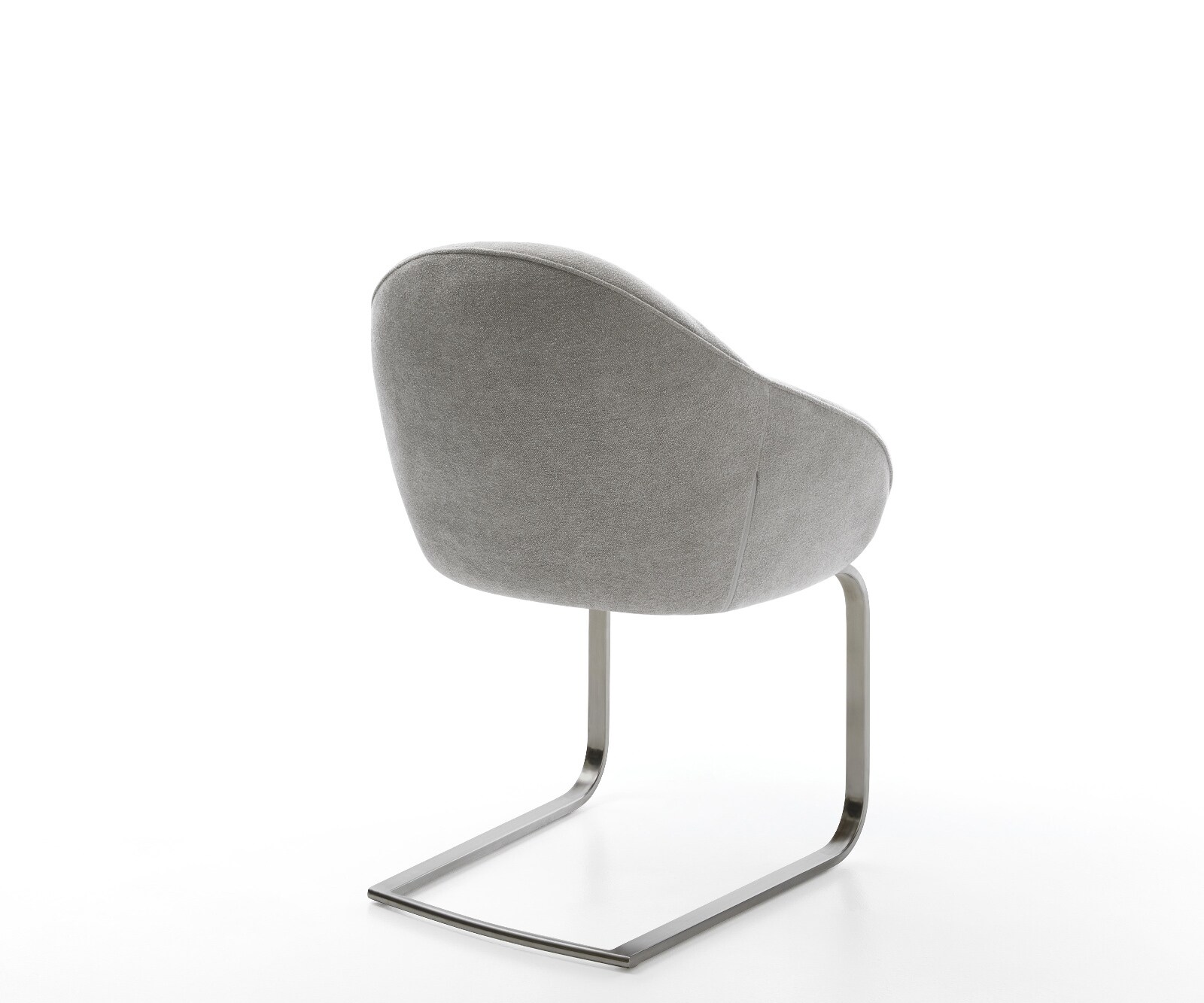 Freischwinger Gaio-Flex Strukturstoff Soft Grau Freischwinger flach Graphit 5