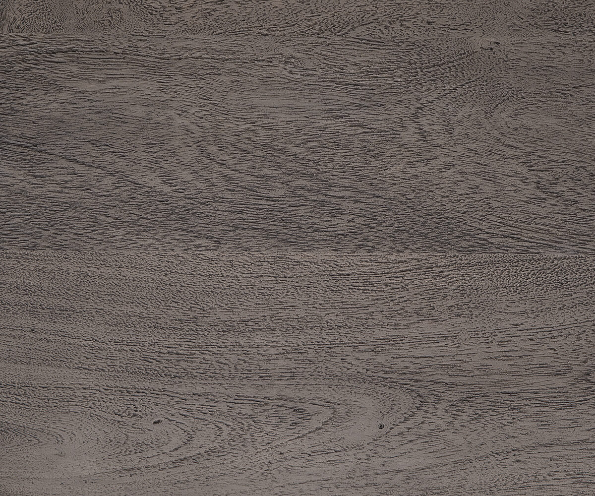 Esstisch Edge 260x100 XL Akazie Platin V-Gestell Flachstahl Schwarz Live-Edge 2