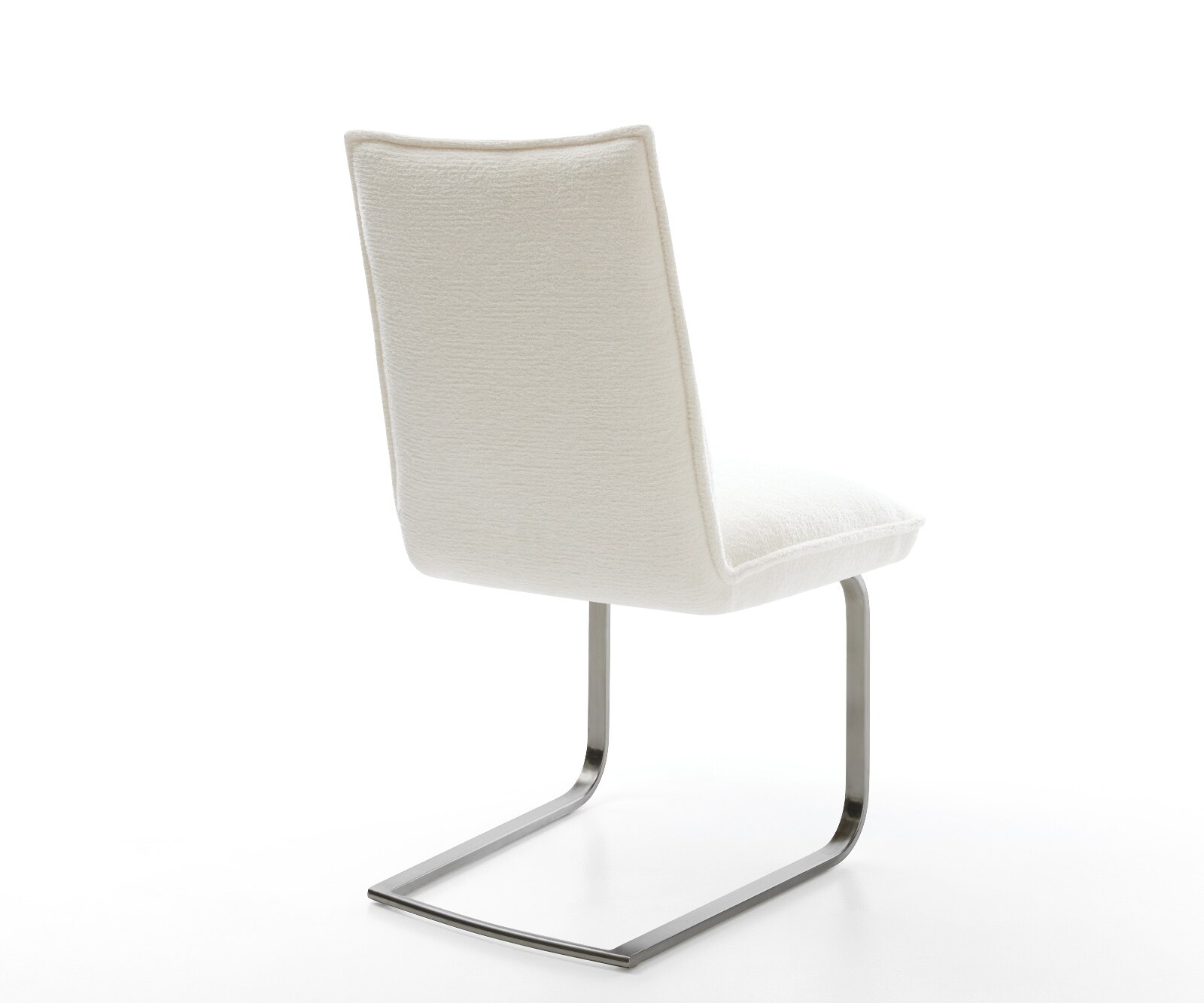 Freischwinger Lelio-Flex Bouclé Soft Beige Freischwinger flach Graphit Taschenfederkern 4