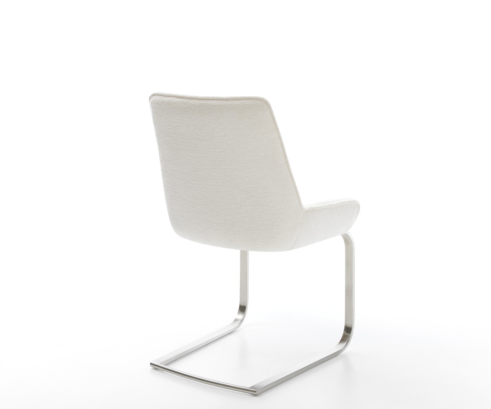 Freischwinger Taimi-Flex Bouclé Soft Beige Freischwinger flach Edelstahl 4
