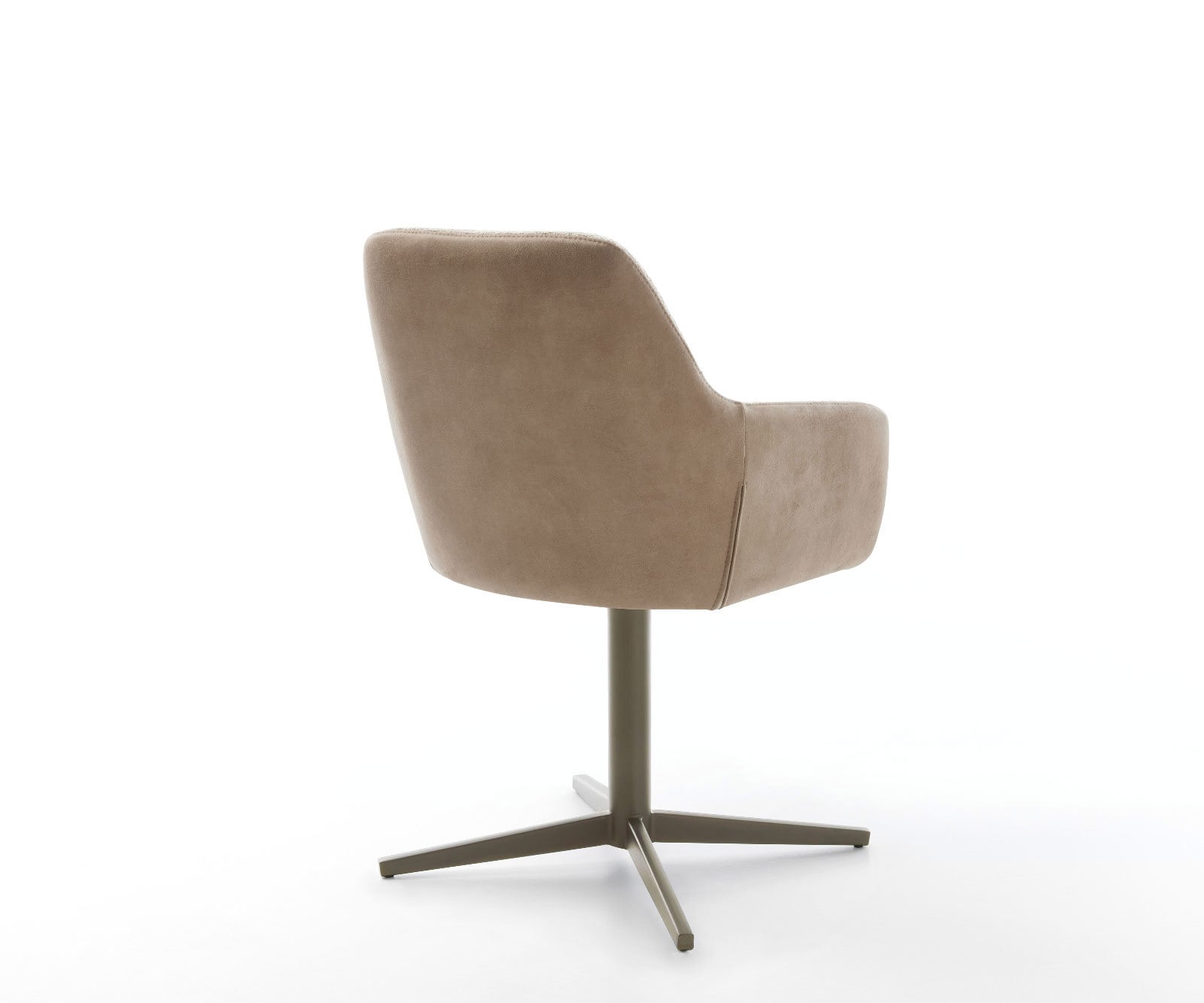 Drehstuhl Pejo-Flex Materialmix Schlamm Fußkreuz Effektfinish Titan 360° drehbar Taschenfederkern 4 Drehstuhl Pejo-Flex Materialmix Schlamm Fußkreuz Effektfinish Titan 360° drehbar Taschenfederkern 4