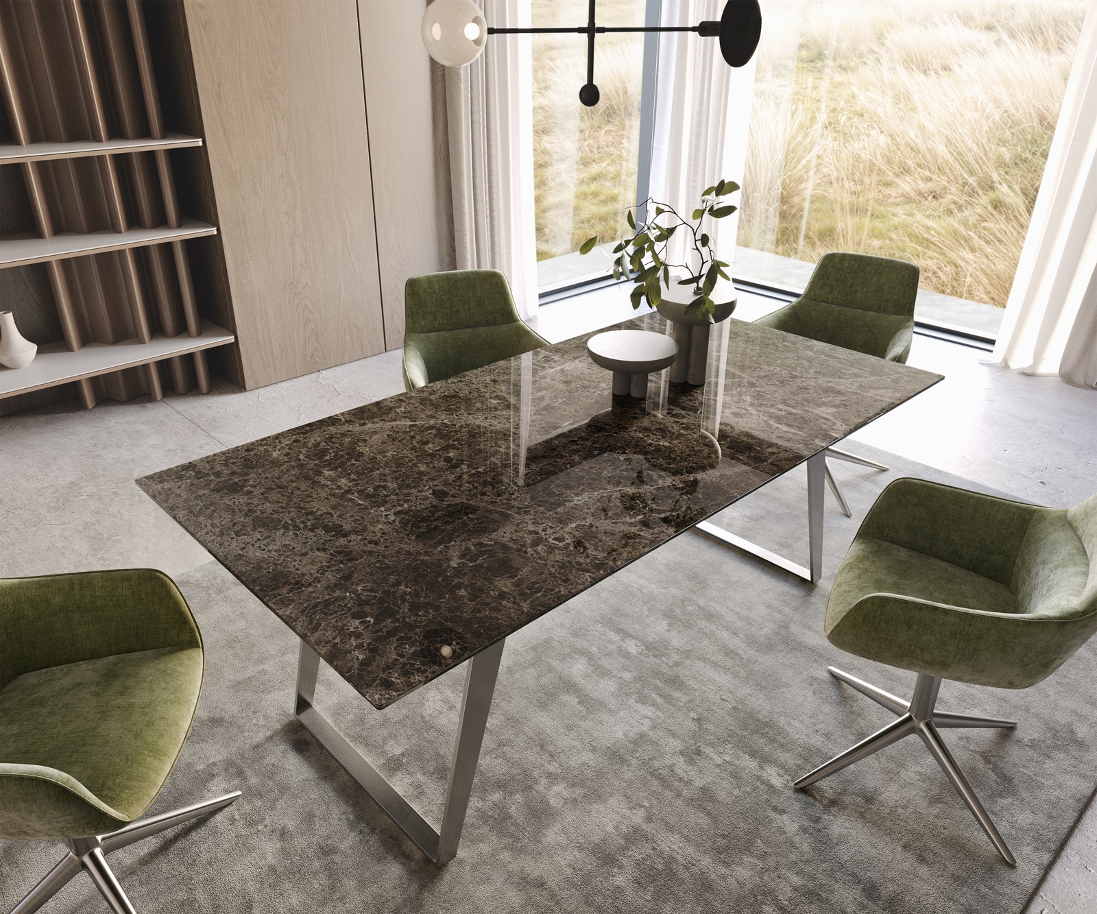 Esstisch Edge 200x100 Keramik Laminam® Emperador Extra Lucidato Dunkelbraun Edelstahl Schräg 1 Esstisch Edge 200x100 Keramik Laminam® Emperador Extra Lucidato Dunkelbraun Edelstahl Schräg 1