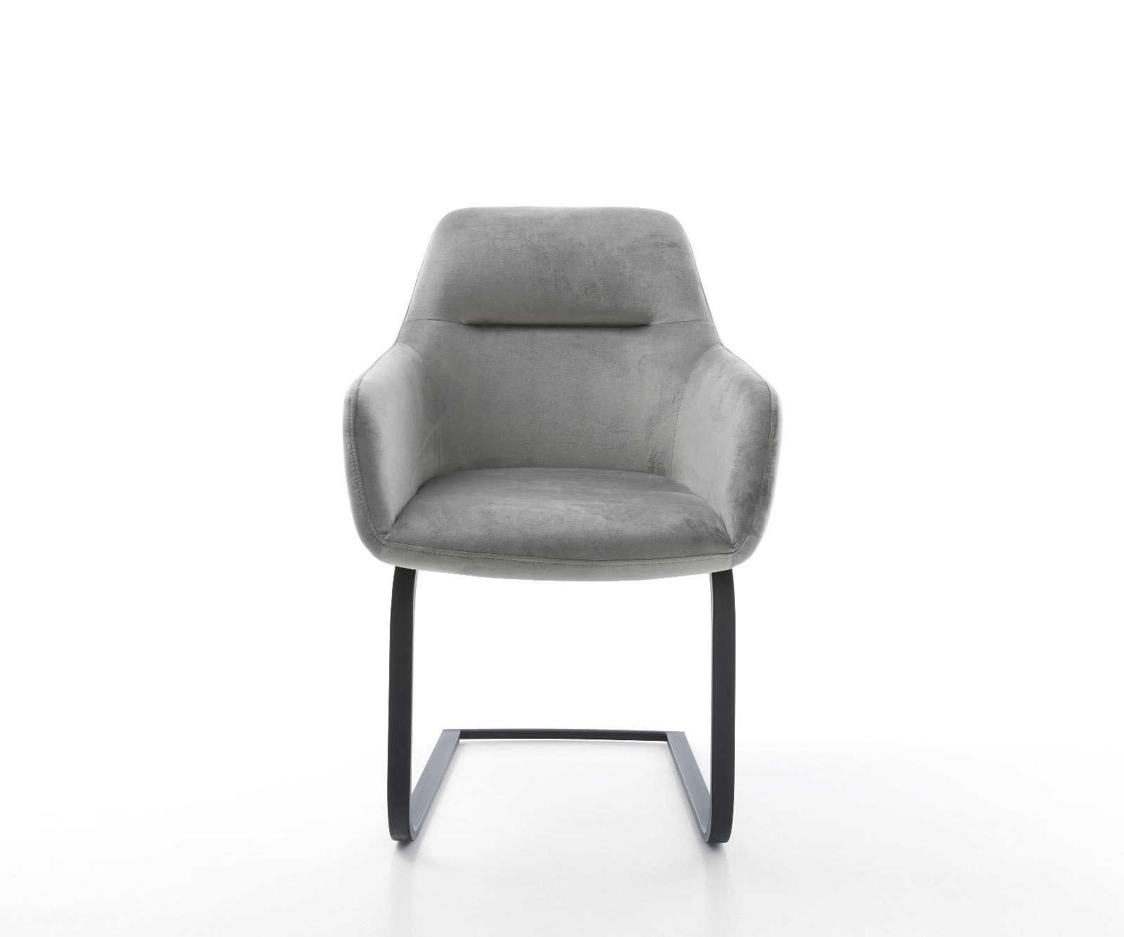 Freischwinger Pejo-Flex Samt Grau Freischwinger flach Schwarz Taschenfederkern 1 Freischwinger Pejo-Flex Samt Grau Freischwinger flach Schwarz Taschenfederkern 1