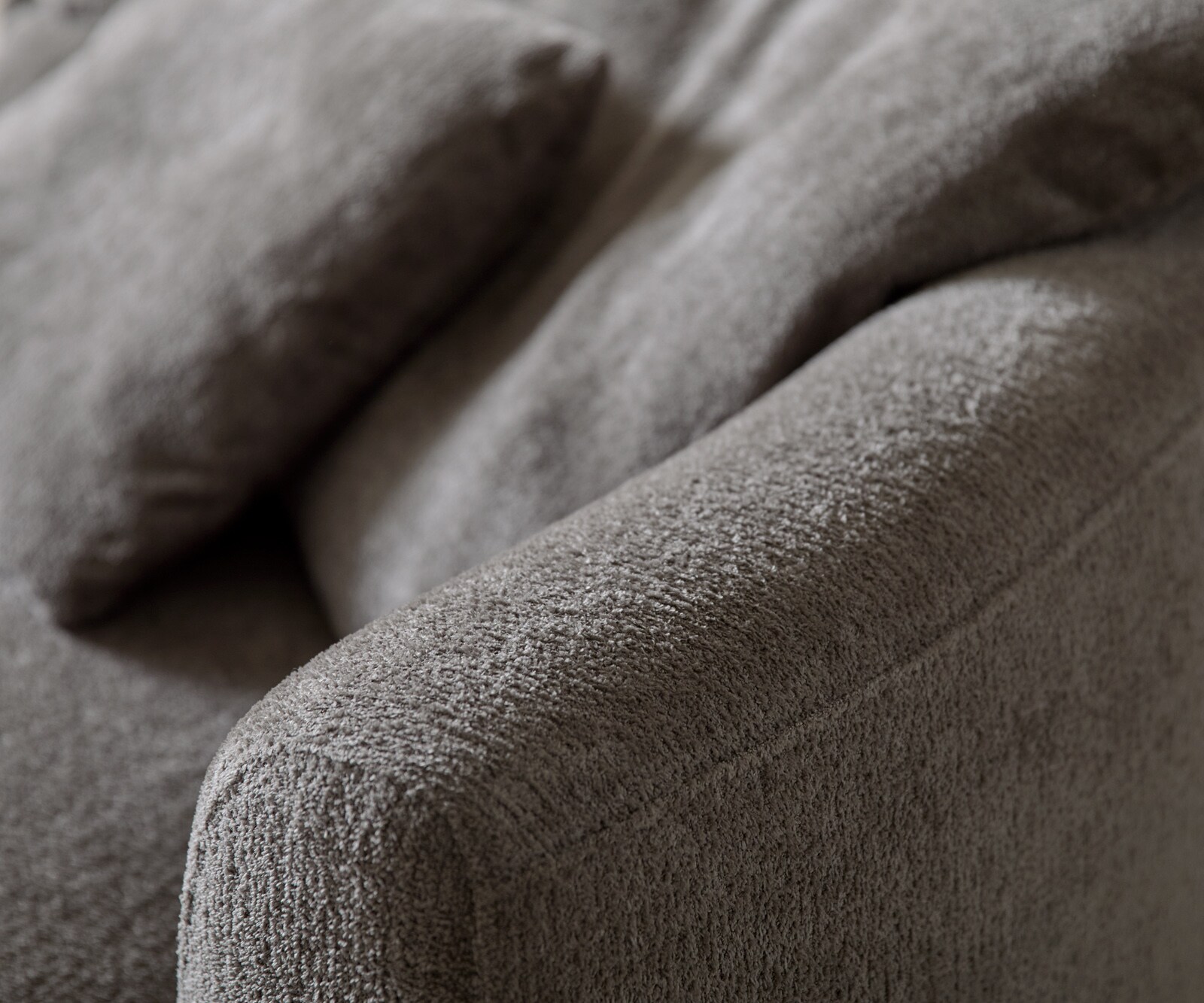 Big-Sofa Edina 330x170 cm Bouclé Soft Schlamm 4