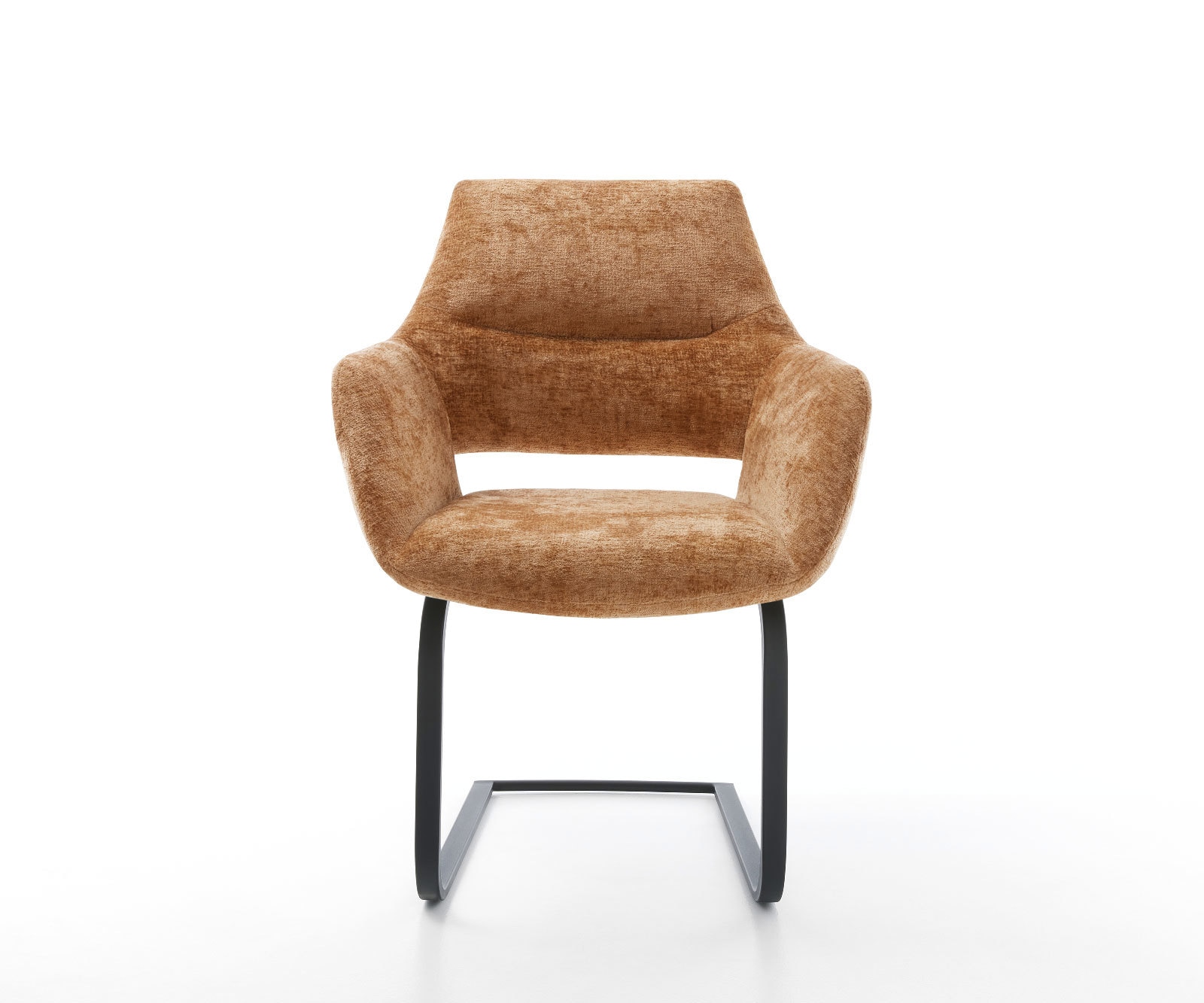 Freischwinger Yago-Flex mit Armlehnen Chenille Rost Freischwinger flach Schwarz Taschenfederkern 1 Freischwinger Yago-Flex mit Armlehnen Chenille Rost Freischwinger flach Schwarz Taschenfederkern 1