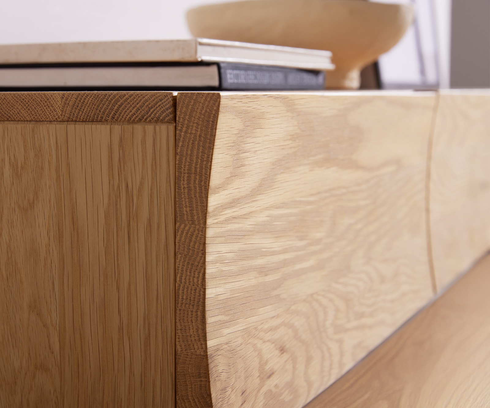 Lowboard Wyatt 220 cm Eiche Natur 4 Schübe schwebend 3 Lowboard Wyatt 220 cm Eiche Natur 4 Schübe schwebend 3