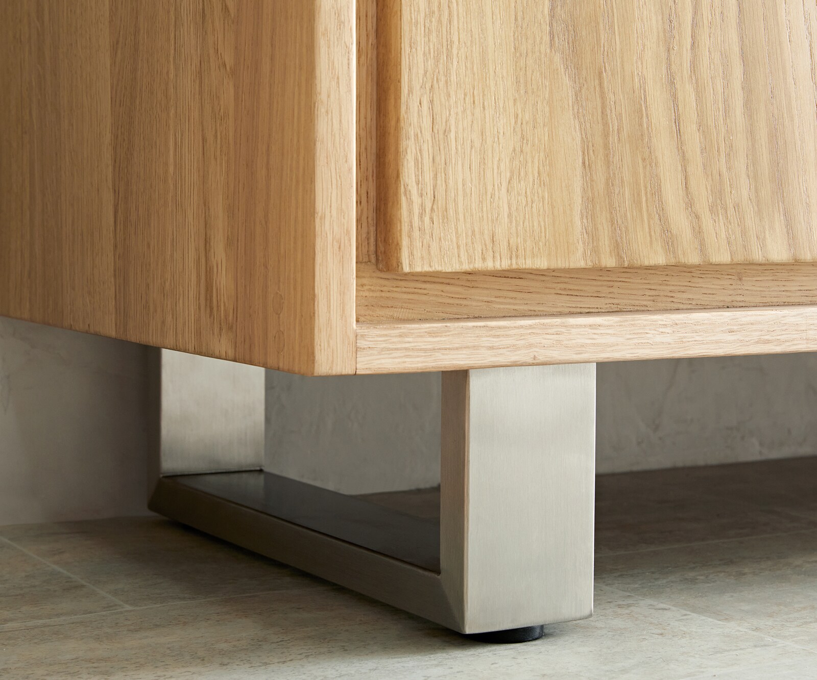Sideboard Live-Edge 170 cm Eiche Natur 3 Schübe 4 Türen 9