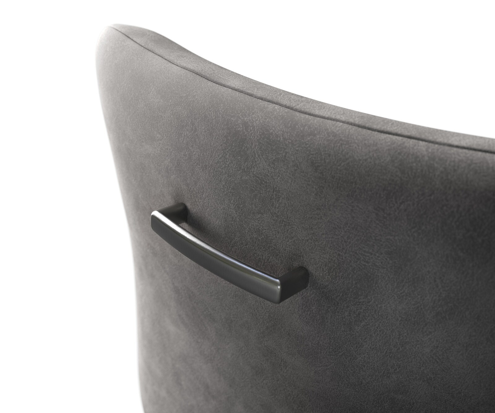 Stuhlgriff Flex-Flach Edelstahl Graphit 6