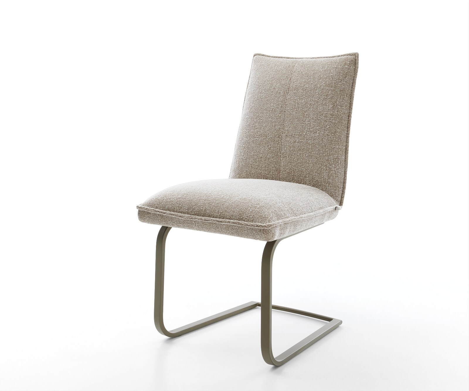 Freischwinger Lelio-Flex Webstoff Soft Beige Freischwinger flach Effektfini günstig online kaufen