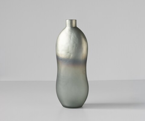 Vase Mireva B18 x T11 x H41 cm Glas Aurora Mundgeblasen