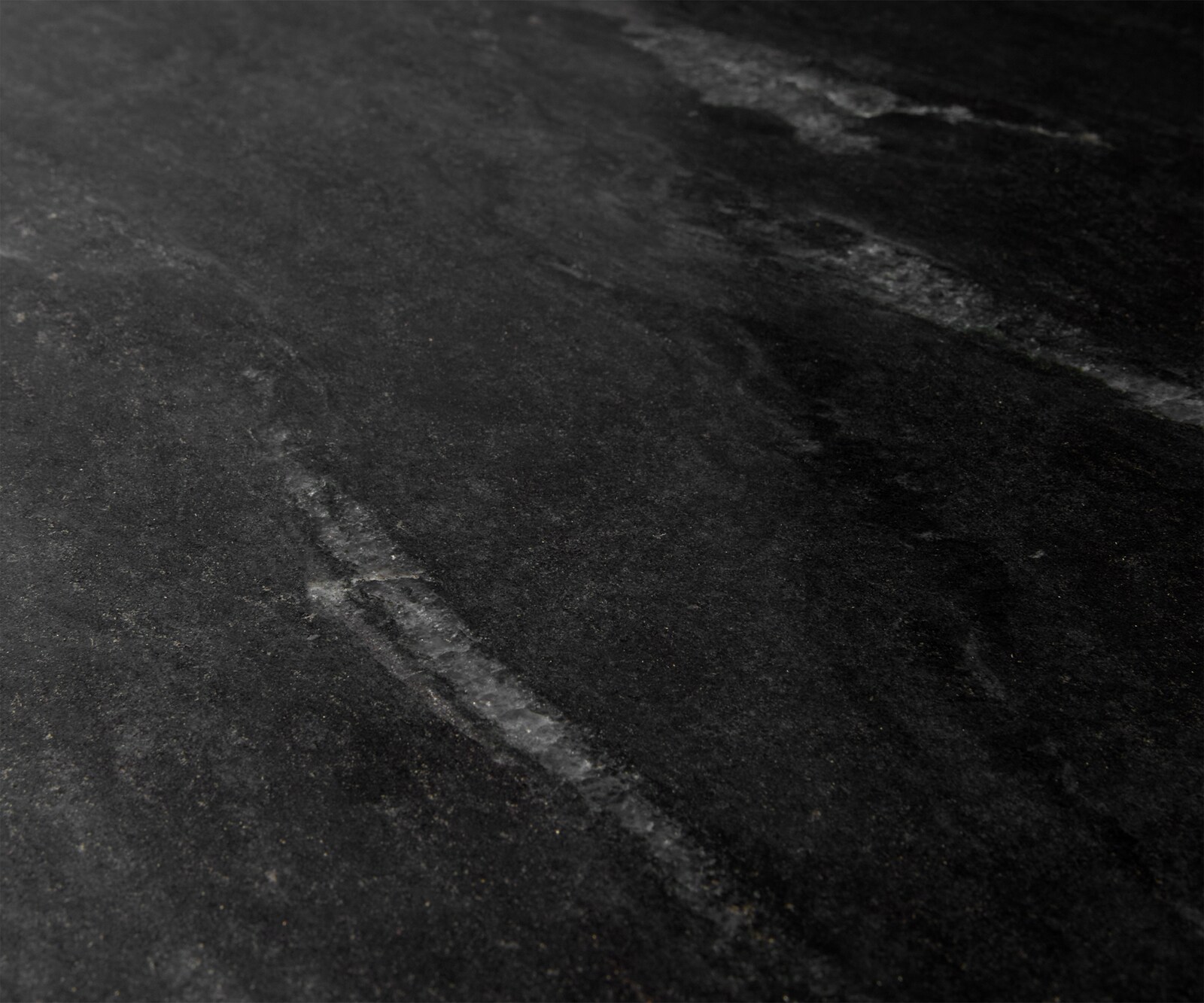 Esstisch Adenza Rund 140x140 cm Marmor Schwarz Silber Metall Black Antique 2