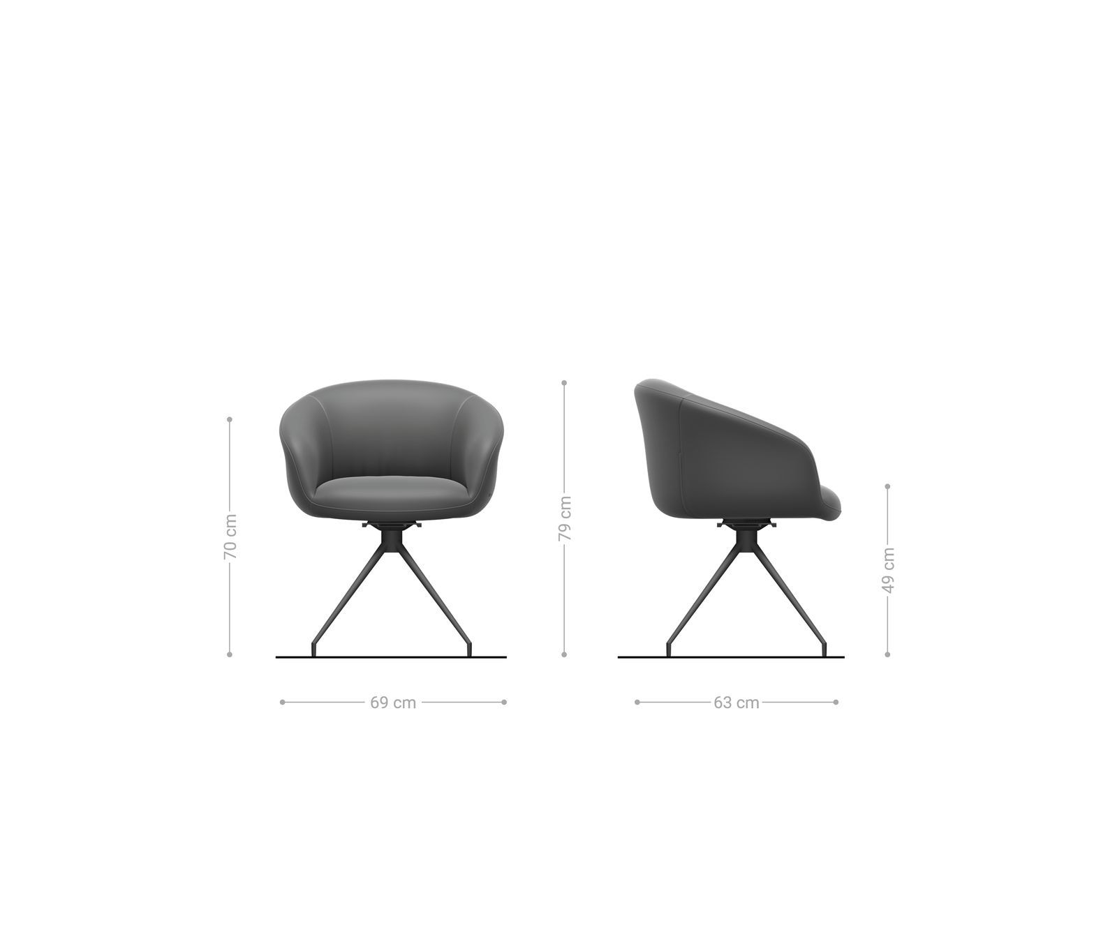 Drehstuhl Vinka-Flex mit Armlehnen Chenille Pastellblau Kreuzgestell konisch Edelstahl 180° drehbar Taschenfederkern 5 Drehstuhl Vinka-Flex mit Armlehnen Chenille Pastellblau Kreuzgestell konisch Edelstahl 180° drehbar Taschenfederkern 5