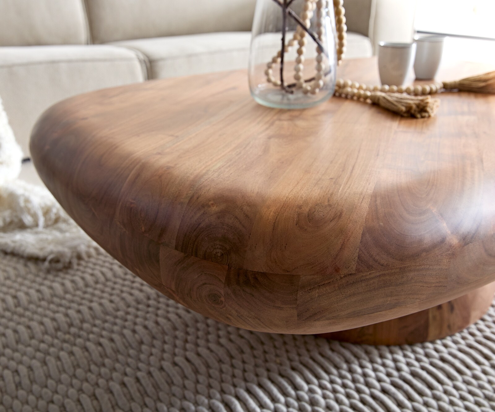 Couchtisch Maskat 120x90 cm Akazie Natur 5