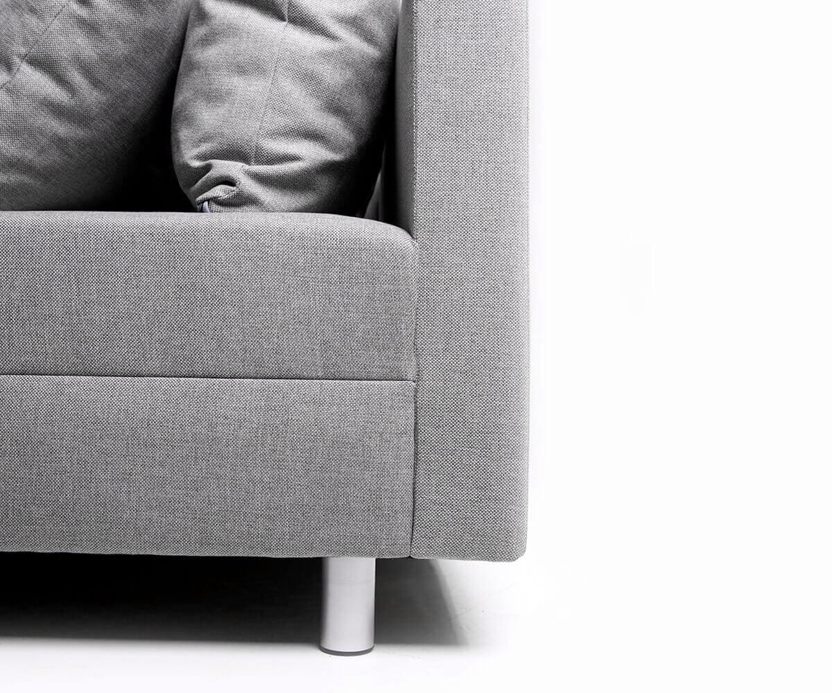 Ecksofa Clovis Grau Flachgewebe Hocker Ottomane Links Modulsofa 5 Ecksofa Clovis Grau Flachgewebe Hocker Ottomane Links Modulsofa 5