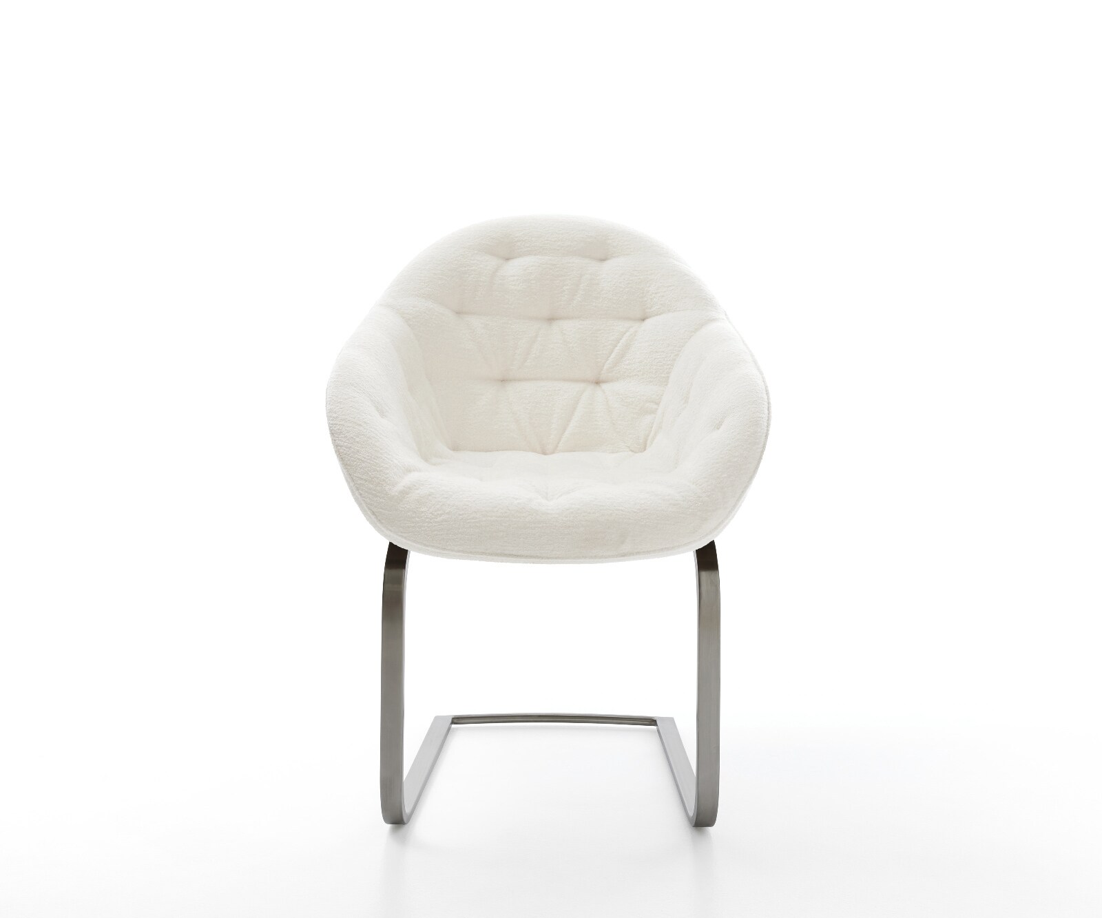 Freischwinger Gaio-Flex Bouclé Soft Beige Freischwinger flach Graphit 2