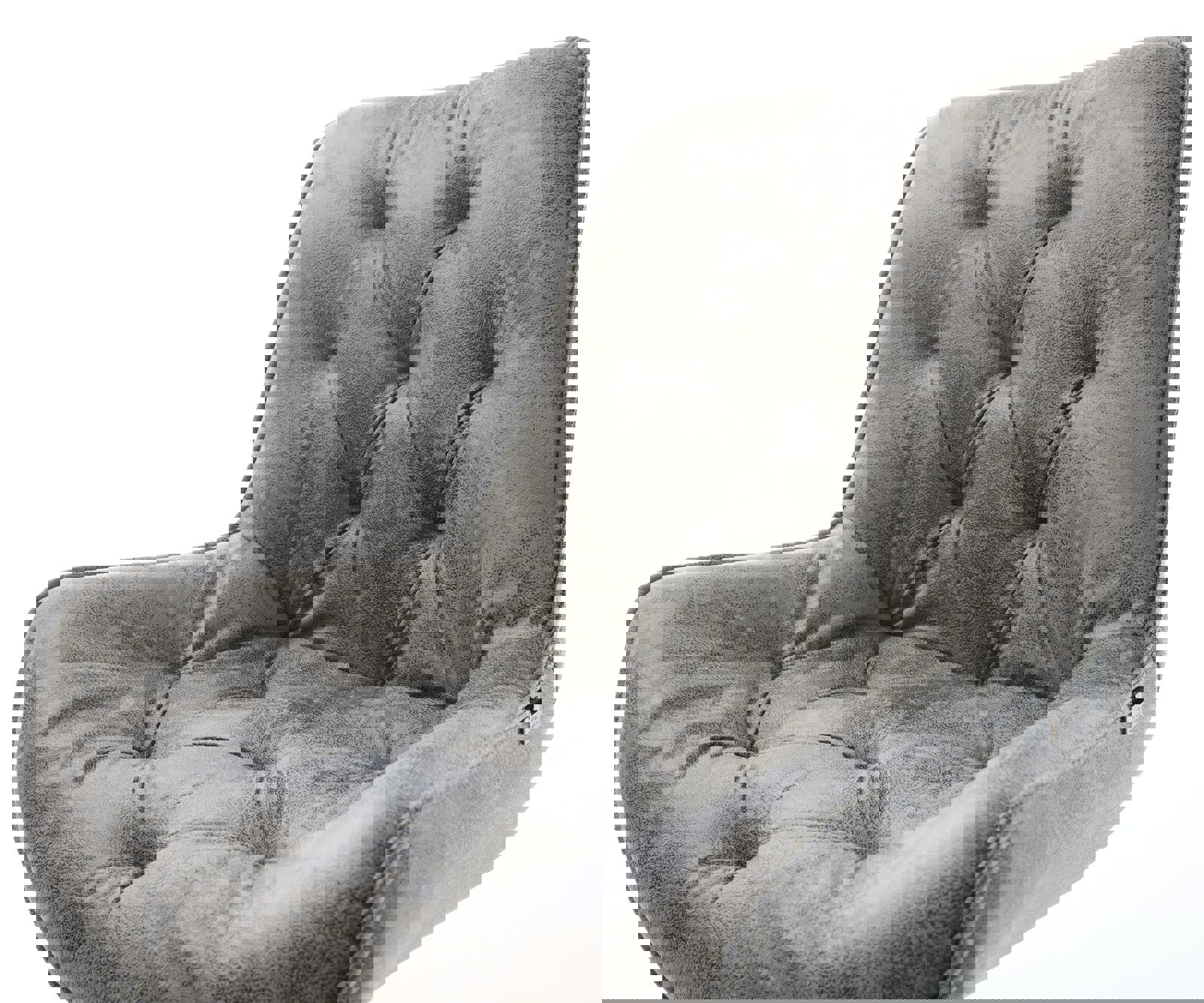 Esszimmerstuhl Taimi-Flex Mikrofaser Grau Antik Kreuzgestell breit Edelstahl 3 Esszimmerstuhl Taimi-Flex Mikrofaser Grau Antik Kreuzgestell breit Edelstahl 3