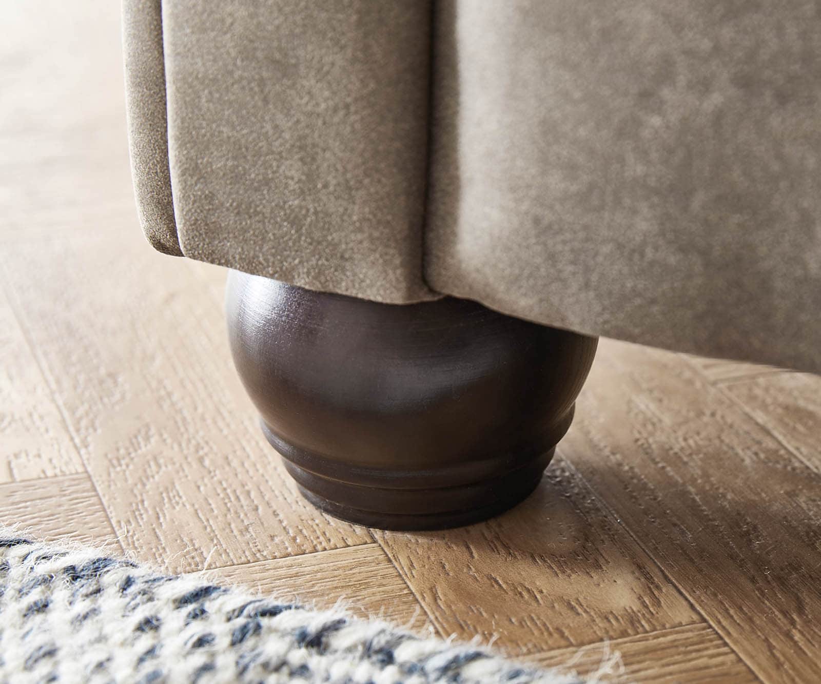 Ecksofa Chesterfield 209x200 cm Taupe Abgesteppt 5 Ecksofa Chesterfield 209x200 cm Taupe Abgesteppt 5