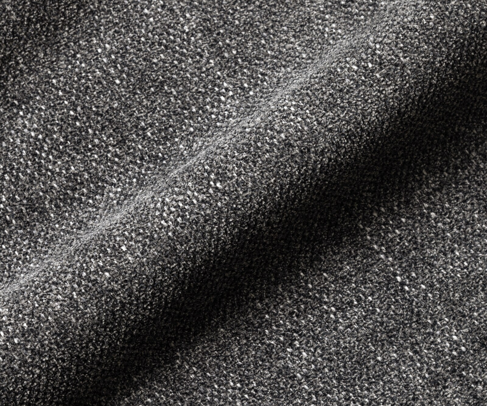 Ecksofa Isla 330x225 cm Chenille Anthrazit Ottomane links 3