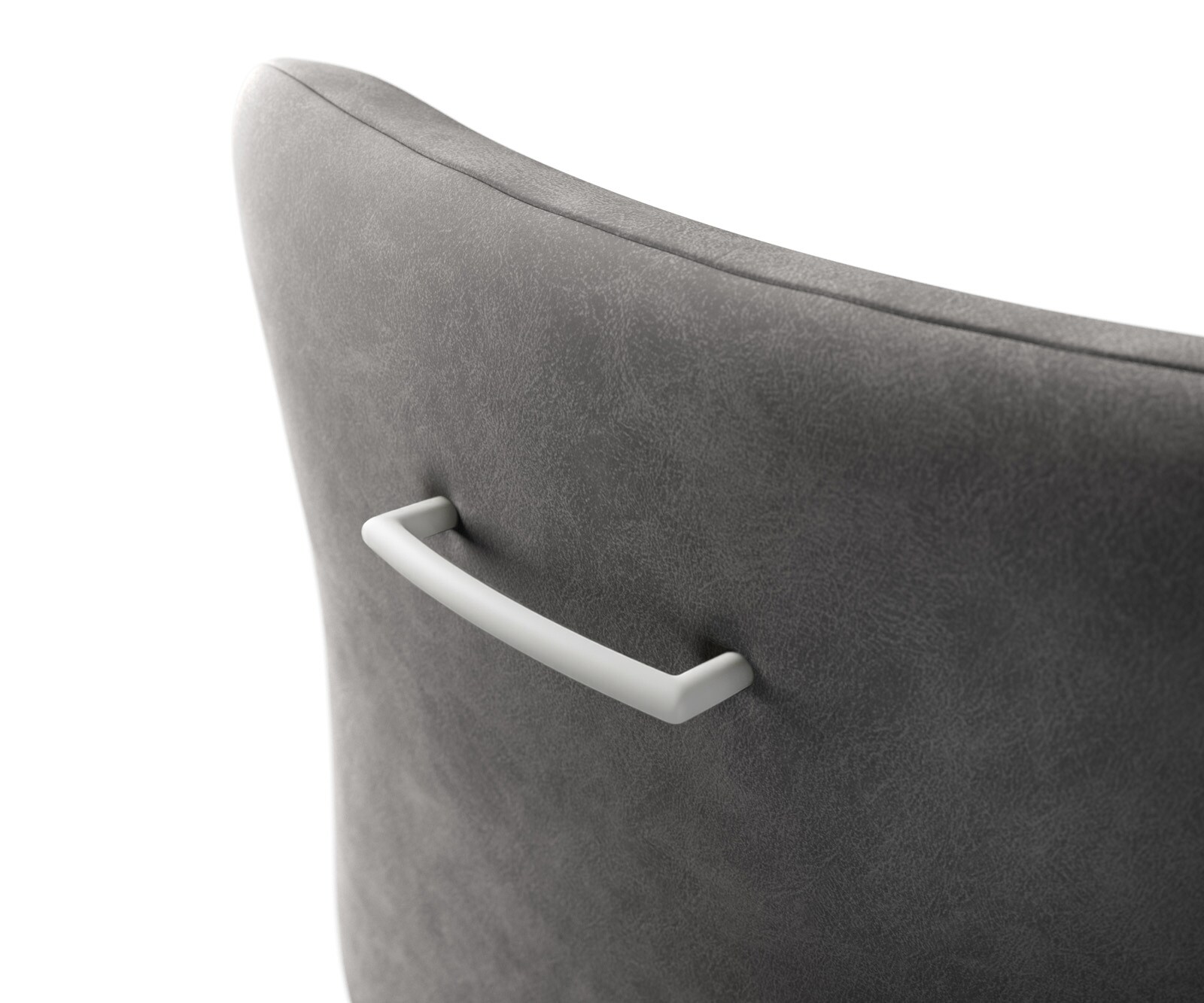 Stuhlgriff Flex-Rund Metall Weiß 8