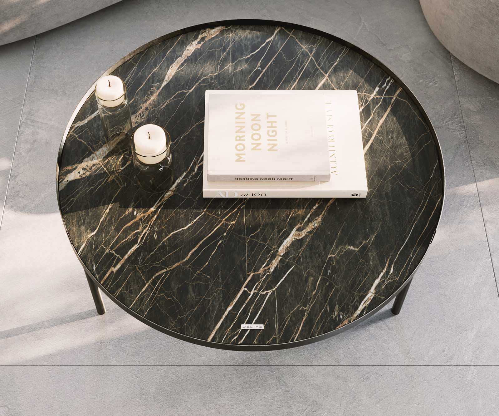 Couchtisch Torell 80x80 cm Keramik Laminam®Noir Desir Braun Metallrahmen Effektfinish Titan 6 Couchtisch Torell 80x80 cm Keramik Laminam®Noir Desir Braun Metallrahmen Effektfinish Titan 6