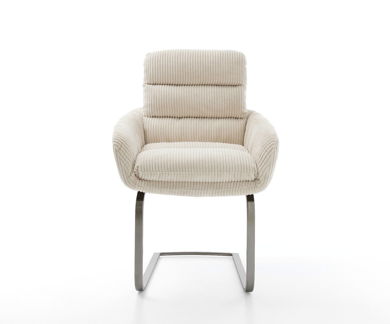 Freischwinger Abelia-Flex mit Armlehnen Cord Beige Freischwinger flach Graphit 1 Freischwinger Abelia-Flex mit Armlehnen Cord Beige Freischwinger flach Graphit 1