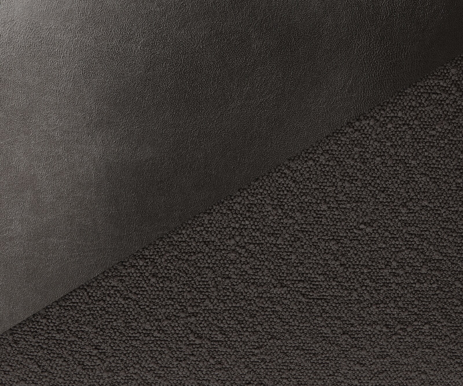 Esszimmerstuhl Zoa-Flex Materialmix Schwarz Kufengestell Edelstahl Taschenfederkern 2