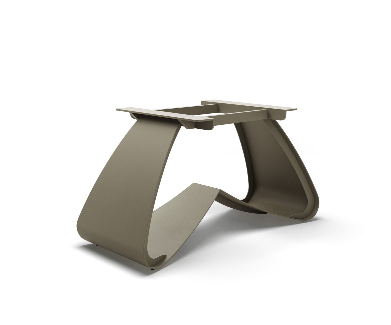 W-Gestell Metall Effektfinish Titan für Ausziehtische von 180-300 cm W-Gestell Metall Effektfinish Titan für Ausziehtische von 180-300 cm