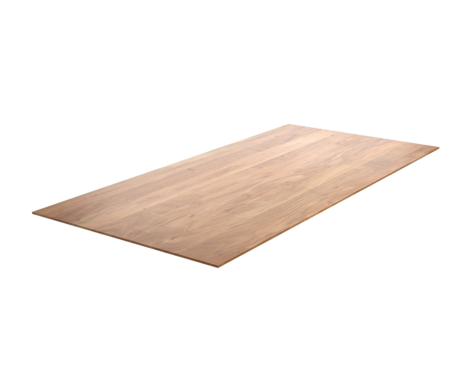 Esstischplatte Edge 200x100cm Akazie Natur Schweizer Kante
