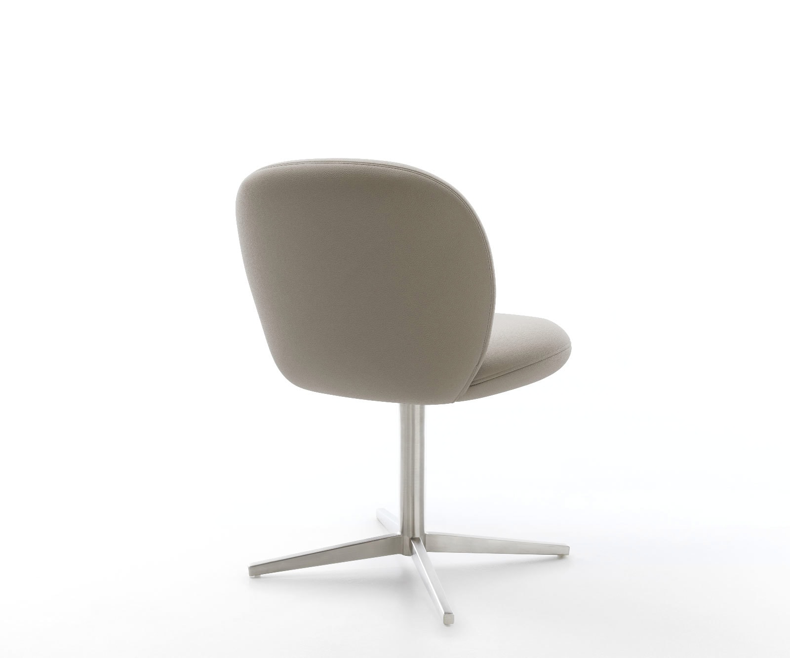 Drehstuhl Nube-Flex Echt-Leder Schlamm Fußkreuz Edelstahl 360° drehbar Taschenfederkern 4 Drehstuhl Nube-Flex Echt-Leder Schlamm Fußkreuz Edelstahl 360° drehbar Taschenfederkern 4