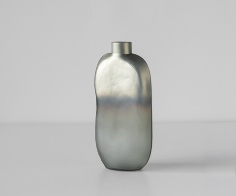Vase Mireva B17 x T9 x H33 cm Glas Aurora Mundgeblasen