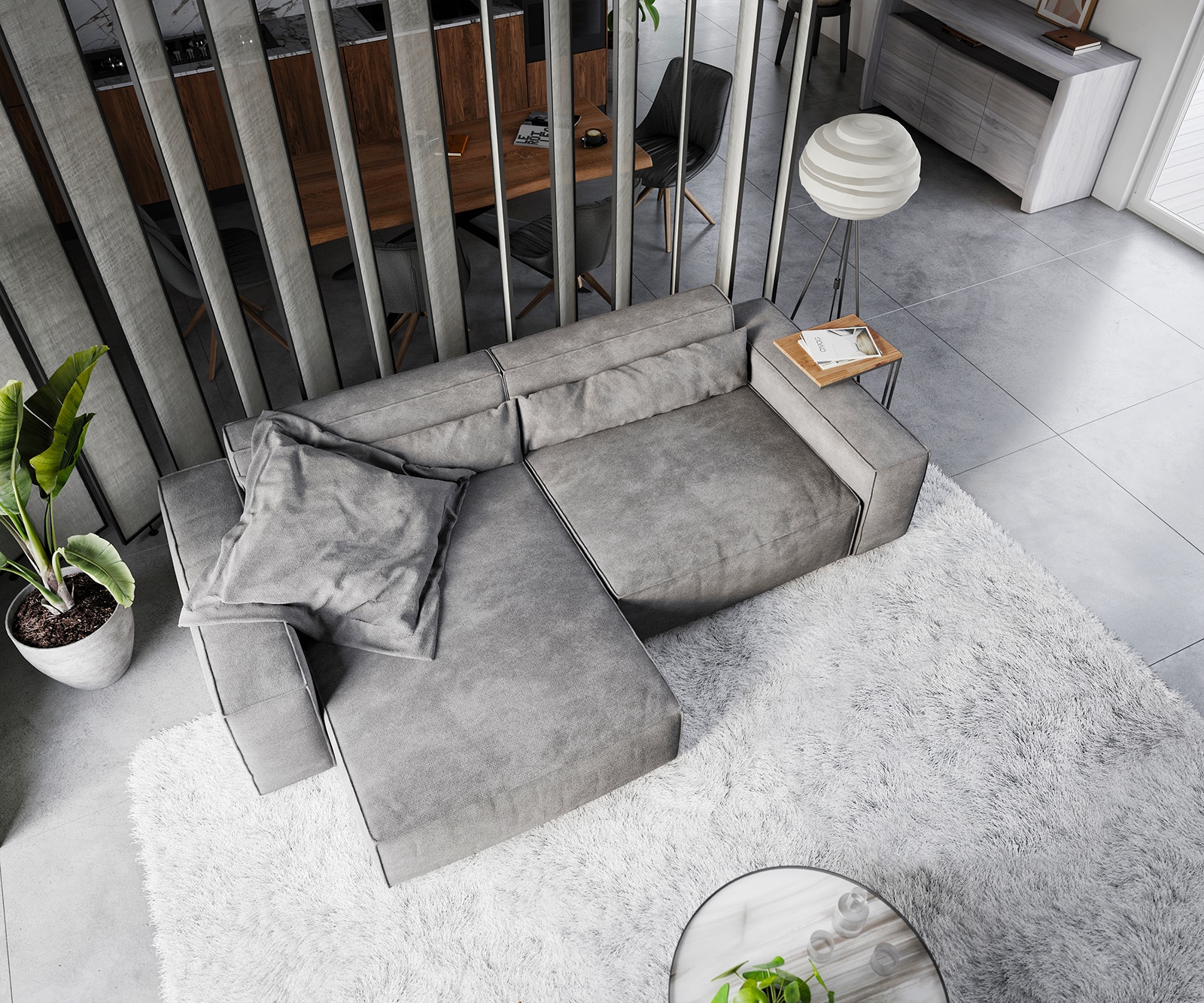Ecksofa Sirpio XL 270x170 cm Mikrofaser Taupe Recamiere variabel 3 Ecksofa Sirpio XL 270x170 cm Mikrofaser Taupe Recamiere variabel 3