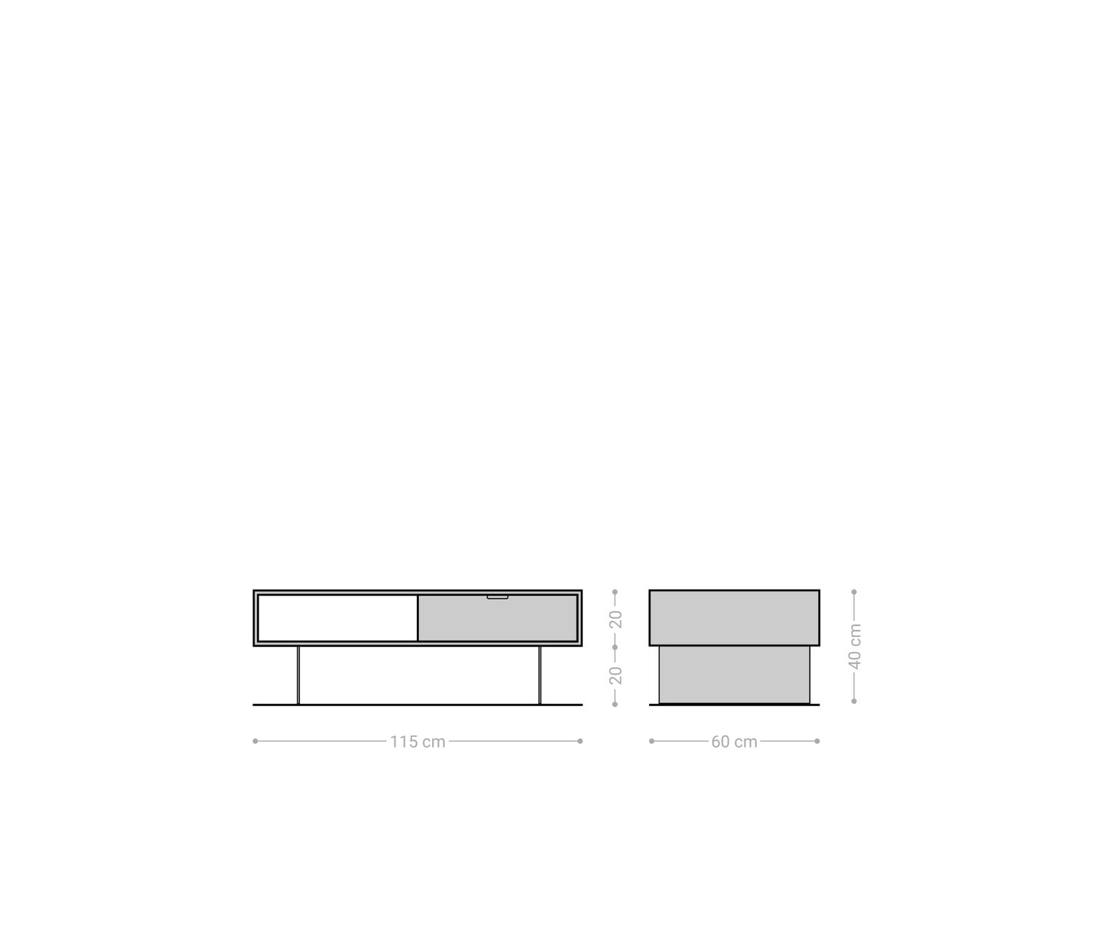 Couchtisch Teele 115x60 cm Akazie Natur Schiefer 2 Schubfächer Fuß schwebend Edelstahl 5 Couchtisch Teele 115x60 cm Akazie Natur Schiefer 2 Schubfächer Fuß schwebend Edelstahl 5