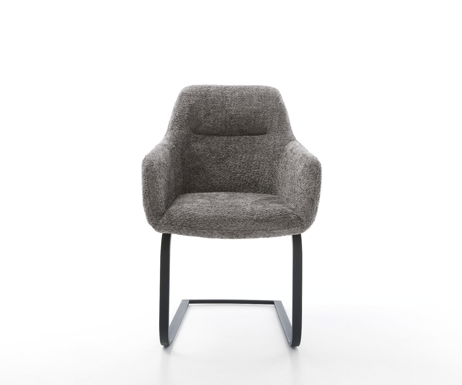 Freischwinger Pejo-Flex Bouclé Grau Freischwinger flach Schwarz Taschenfederkern 3 Freischwinger Pejo-Flex Bouclé Grau Freischwinger flach Schwarz Taschenfederkern 3
