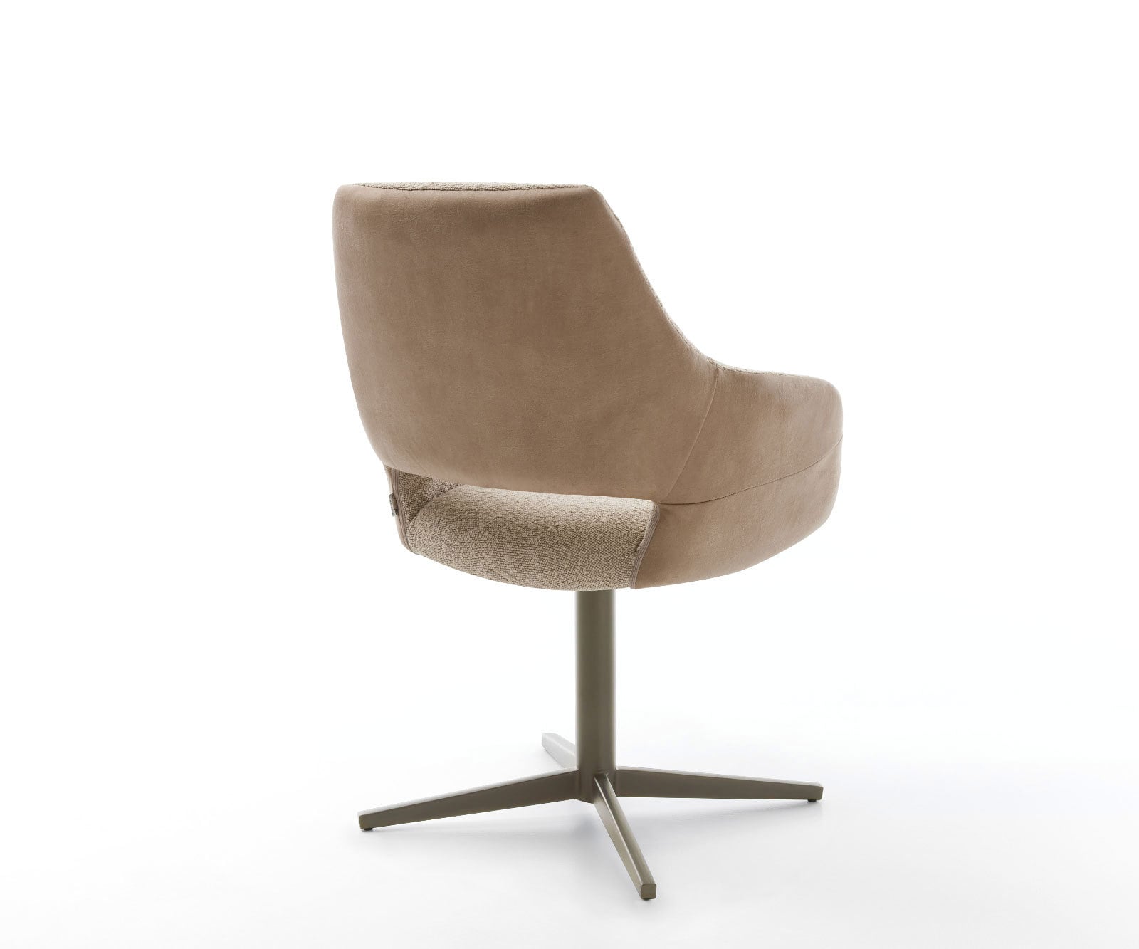 Drehstuhl Yago-Flex mit Armlehnen Materialmix Schlamm Fußkreuz Effektfinish Titan 360° drehbar Taschenfederkern 4 Drehstuhl Yago-Flex mit Armlehnen Materialmix Schlamm Fußkreuz Effektfinish Titan 360° drehbar Taschenfederkern 4