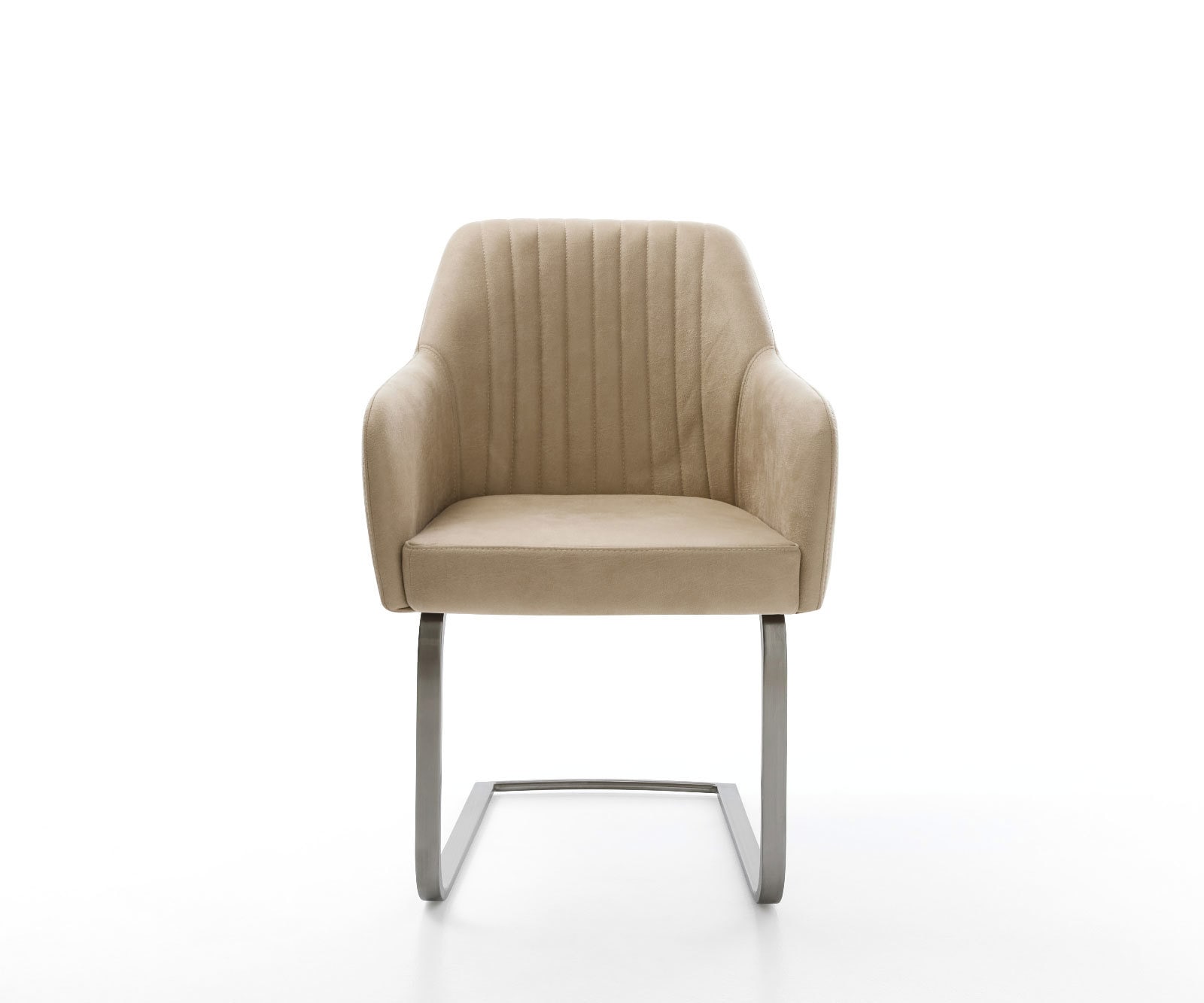 Freischwinger Greg-Flex Mikrofaser Beige Vintage Freischwinger flach Graphit Taschenfederkern 1 Freischwinger Greg-Flex Mikrofaser Beige Vintage Freischwinger flach Graphit Taschenfederkern 1